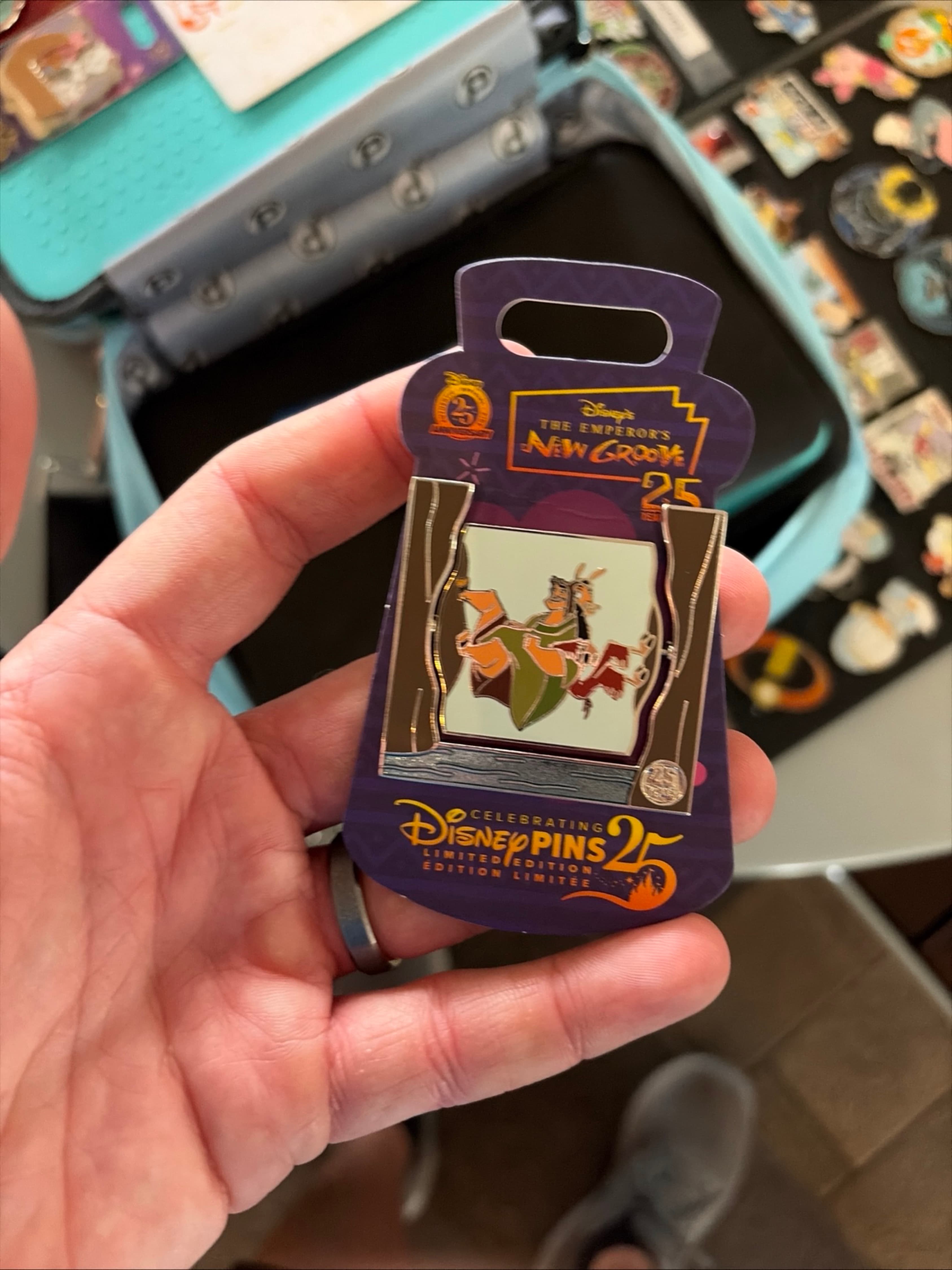 Kuzco and Pacha Spinner - The Emperor's New Groove 25th Anniversary front