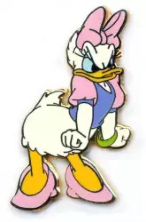 Angry Daisy Duck front