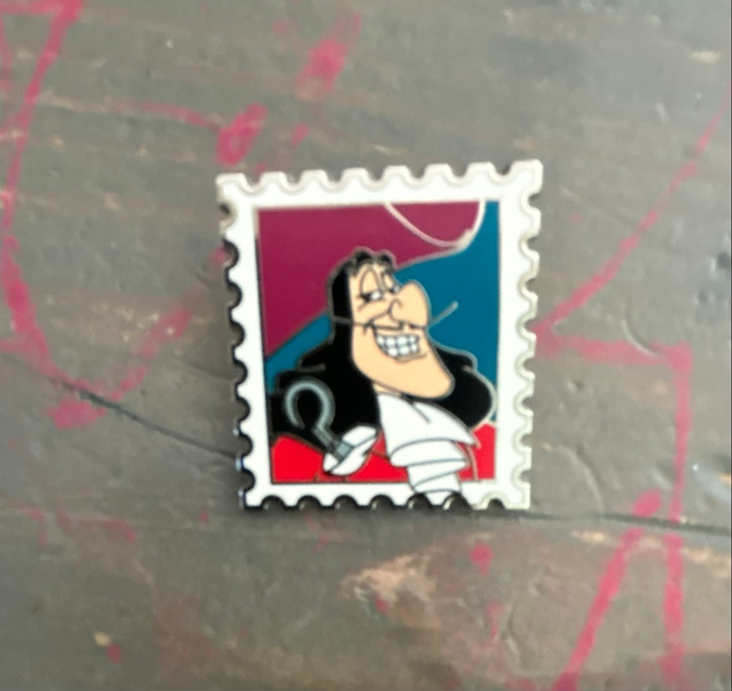 Captain Hook - Magical Mystery Series 10 - Postage Stamp Set front