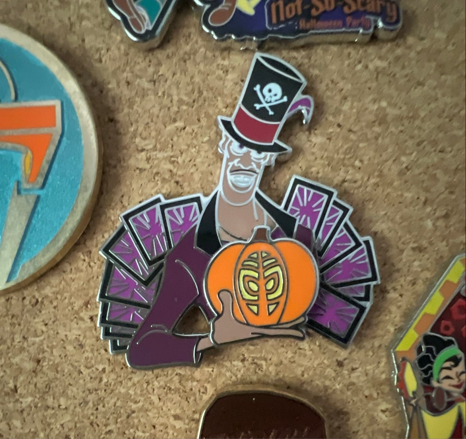 Halloween Villains with Pumpkins Set