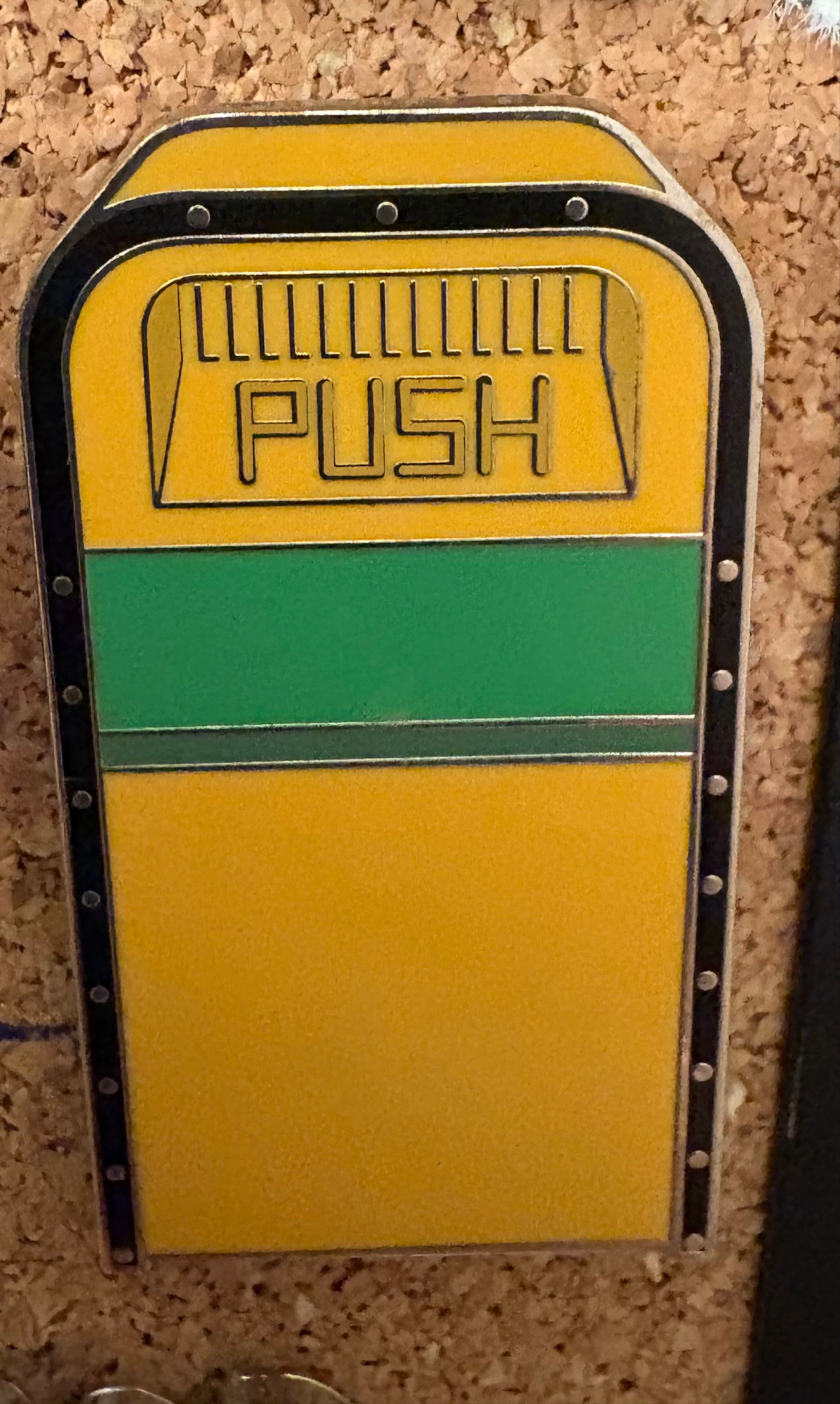 Pluto Character Trash Bin front