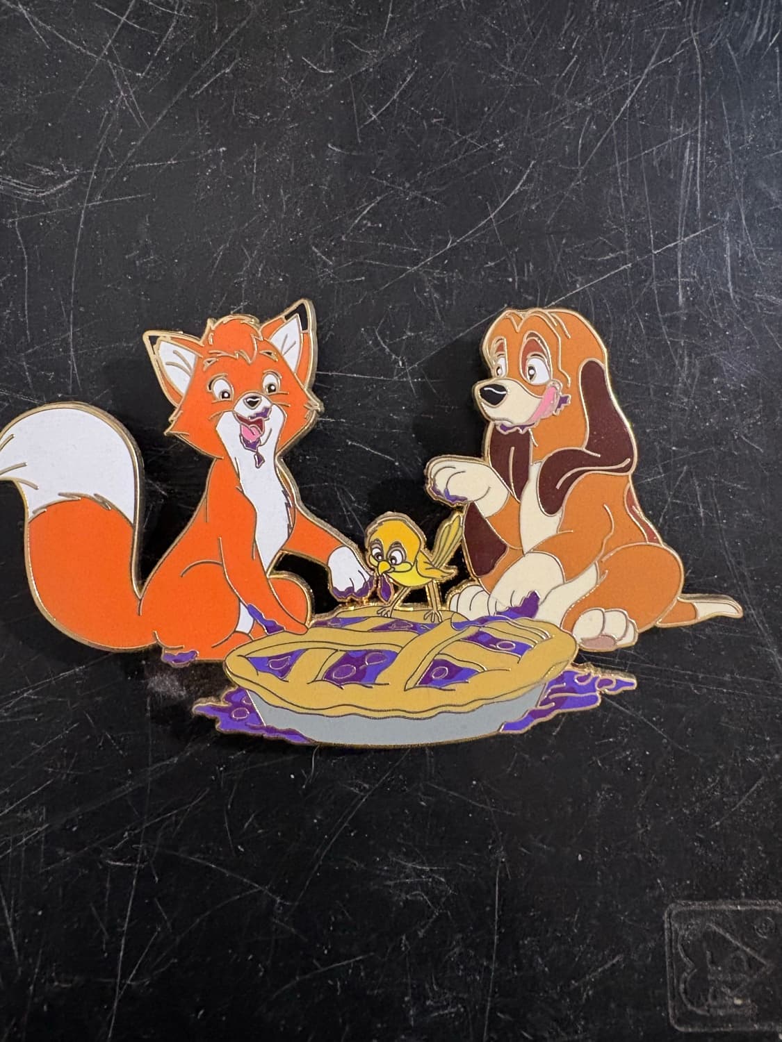 Tod, Copper, and Dinky with Pie - The Fox and the Hound fantasy