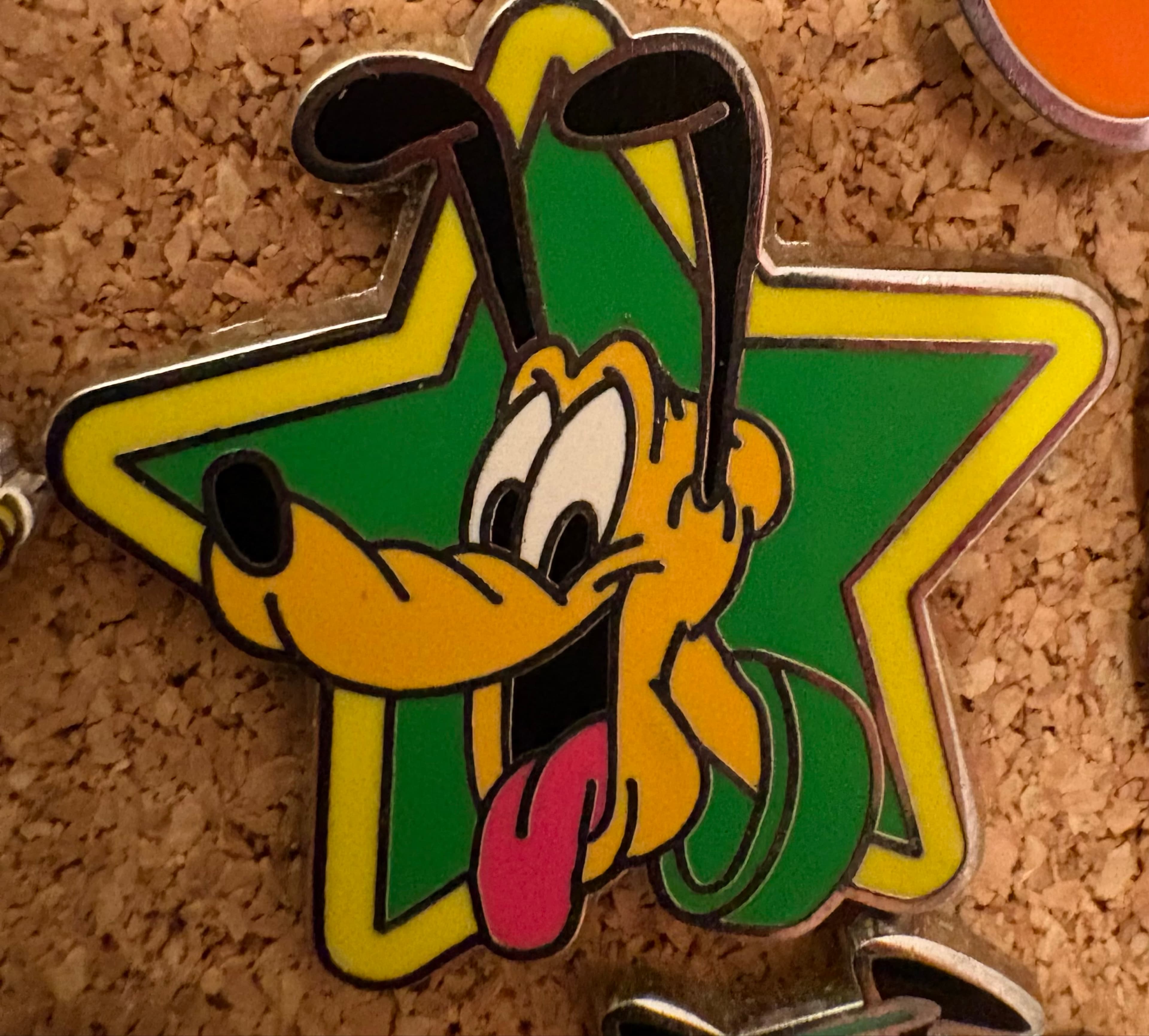 Pluto Stars Collection Pin front