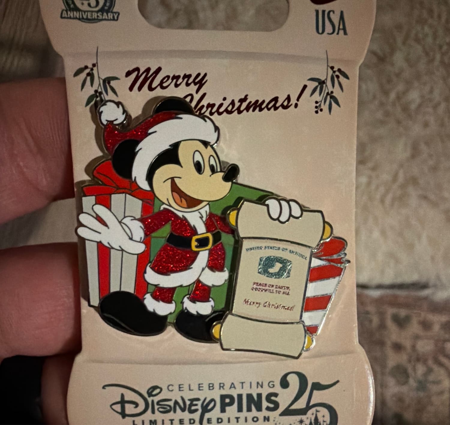 Holiday Mickey Santa - United States