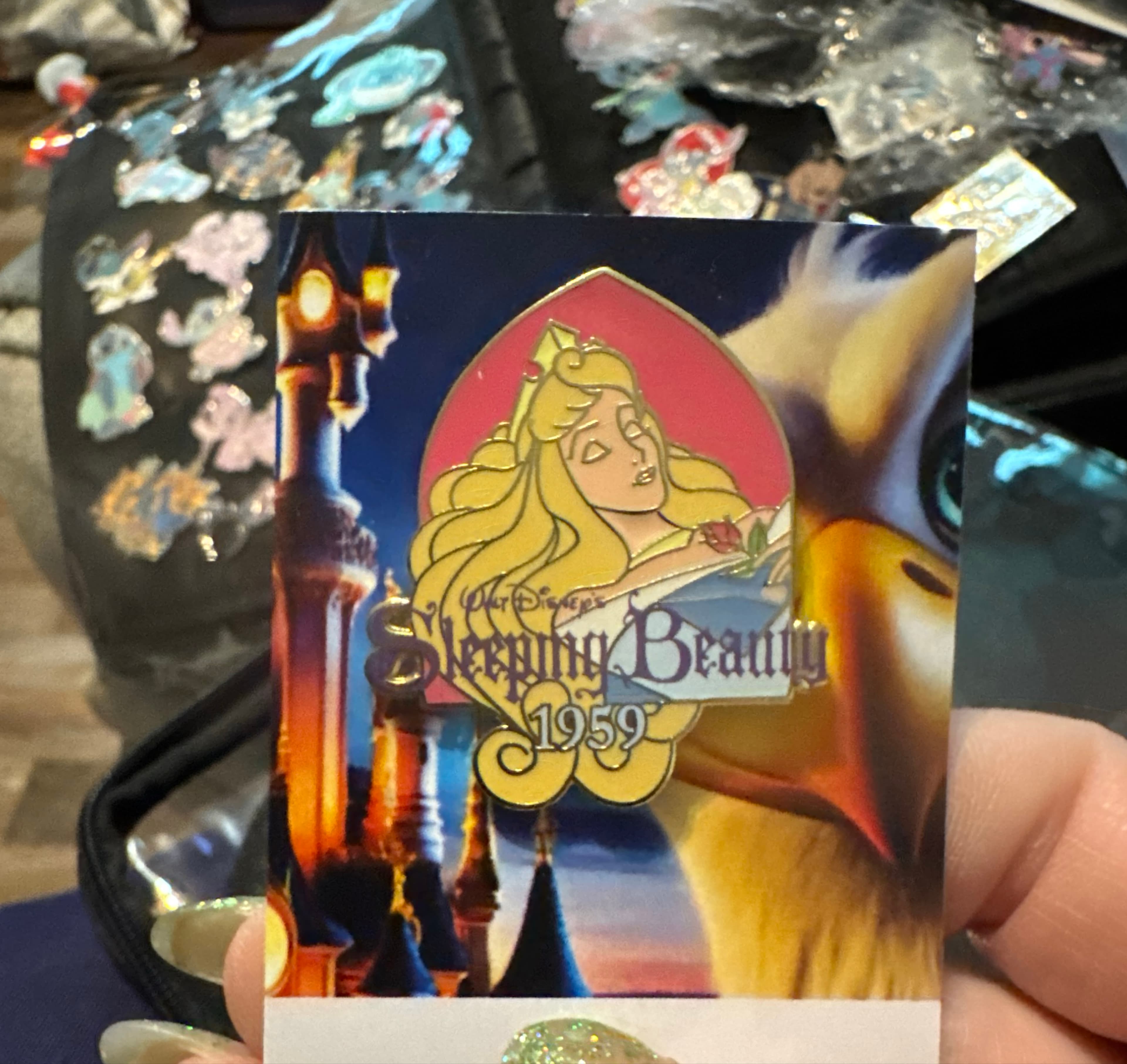 Sleeping Beauty 1959 Countdown to Millennium Pin #70 front