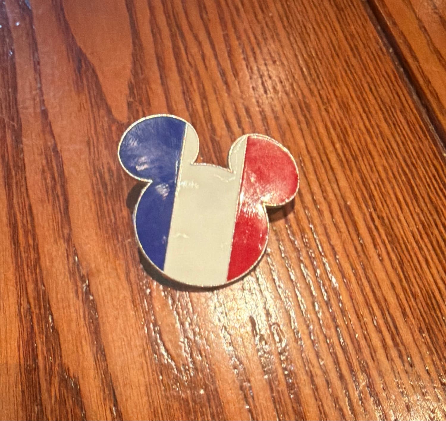 DLP - Mickey Head - Flags of Europe - France front