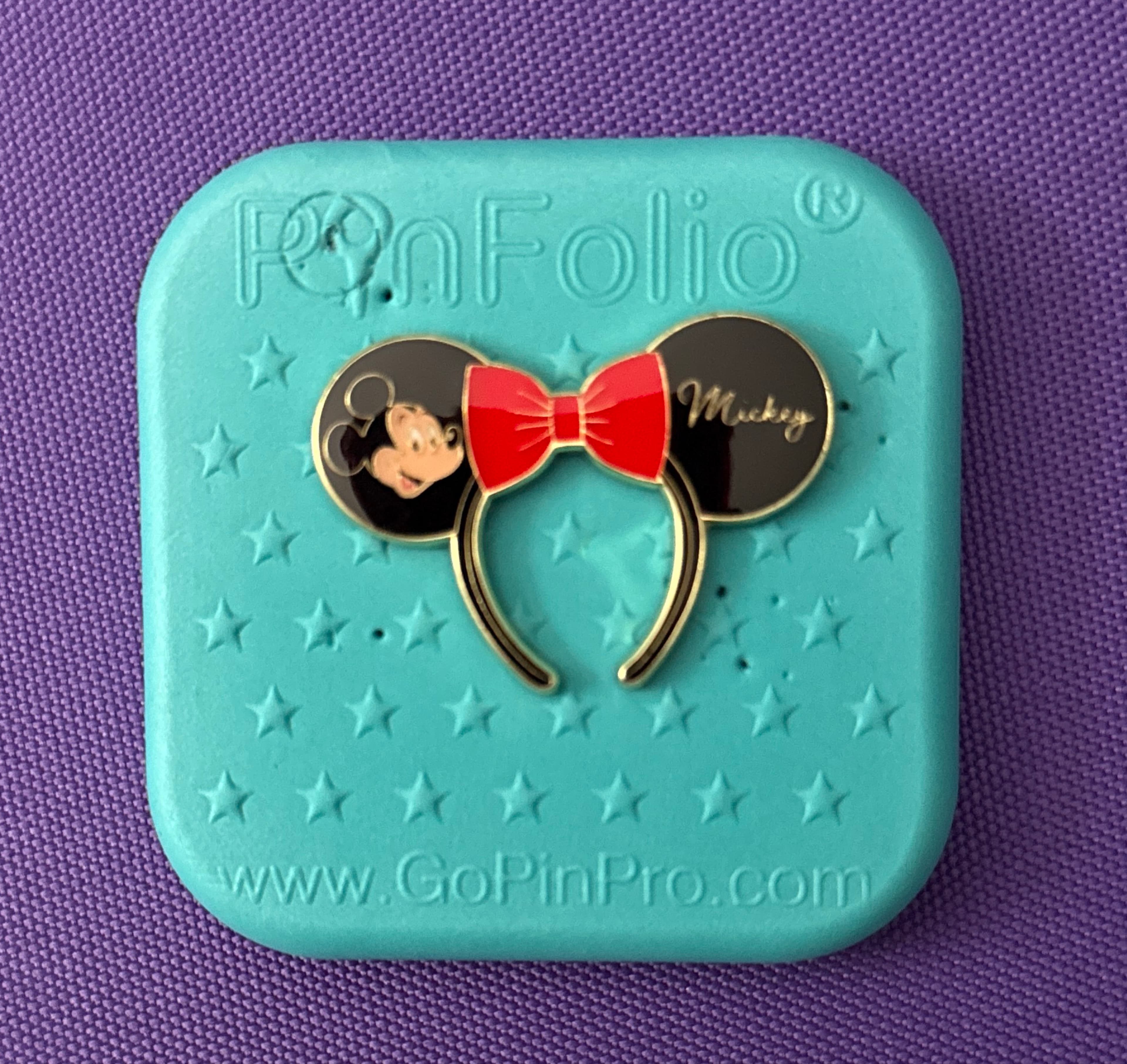 Loungefly Disney Mickey Mouse & Friends Mickey Ears Blind Box Enamel Pin - BoxLunch Exclusive front