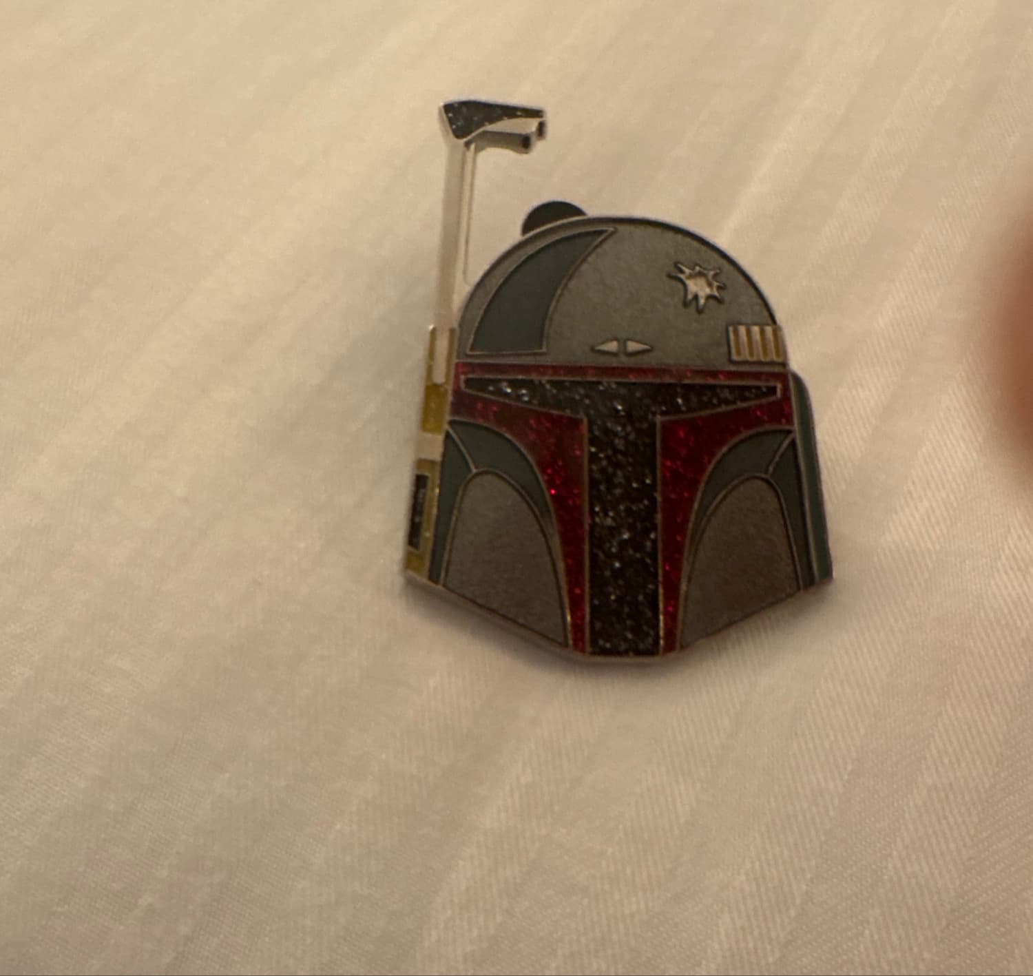 Boba Fett Glitter Helmet ONLY front