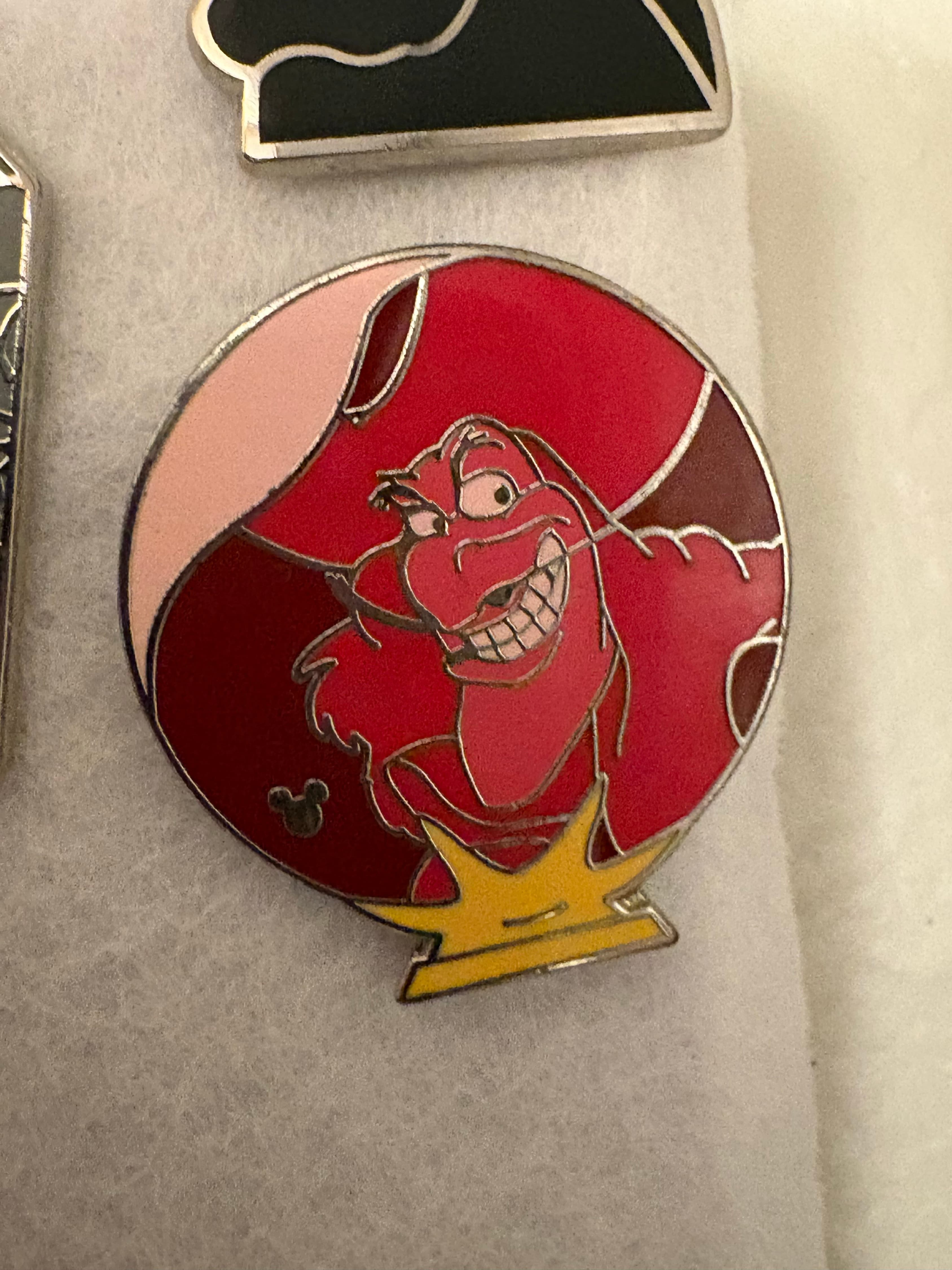 Captain Hook Crystal Ball Villains Hidden Mickey Pin