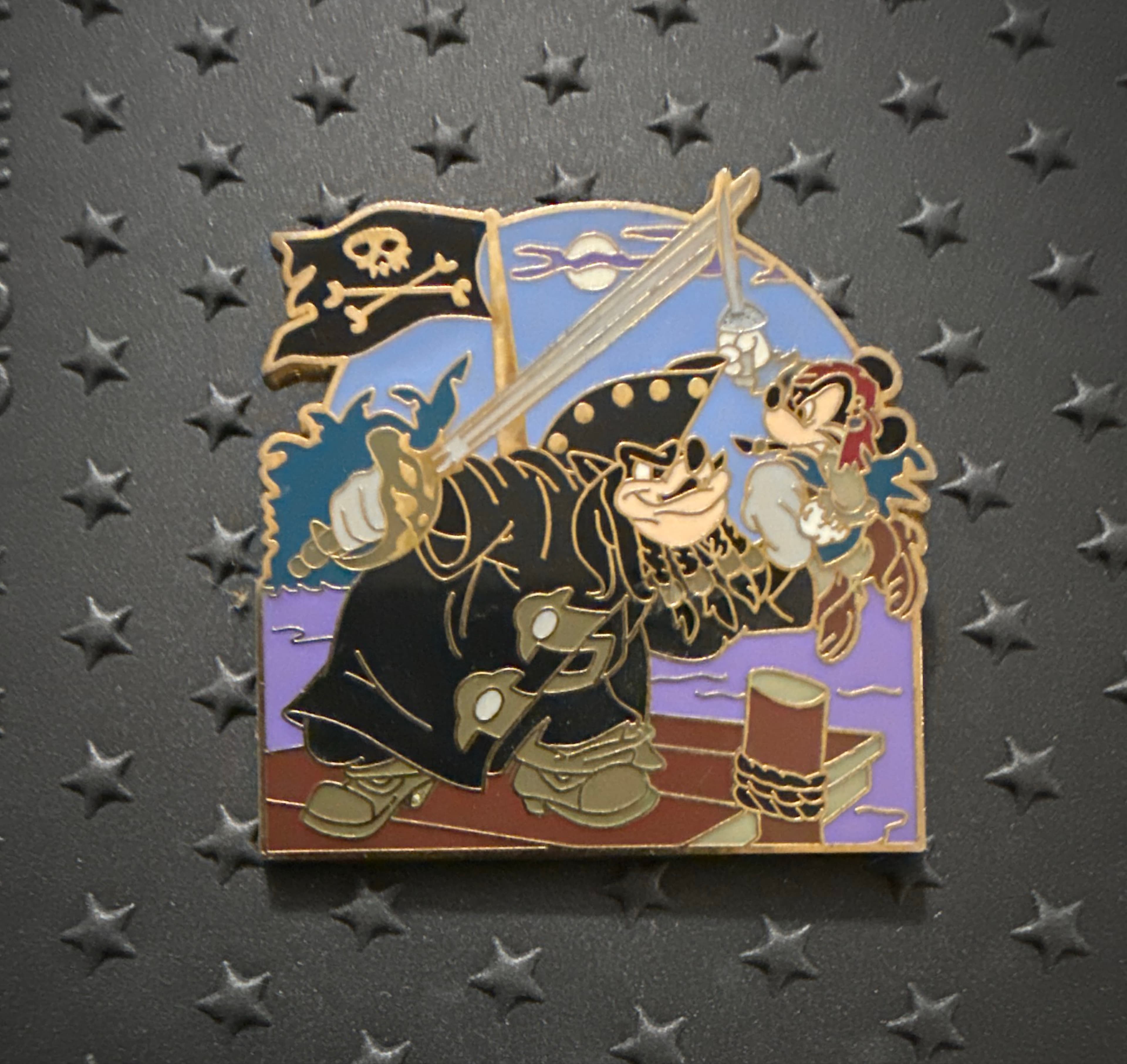 Captain Pete and Mickey Swordfighting front