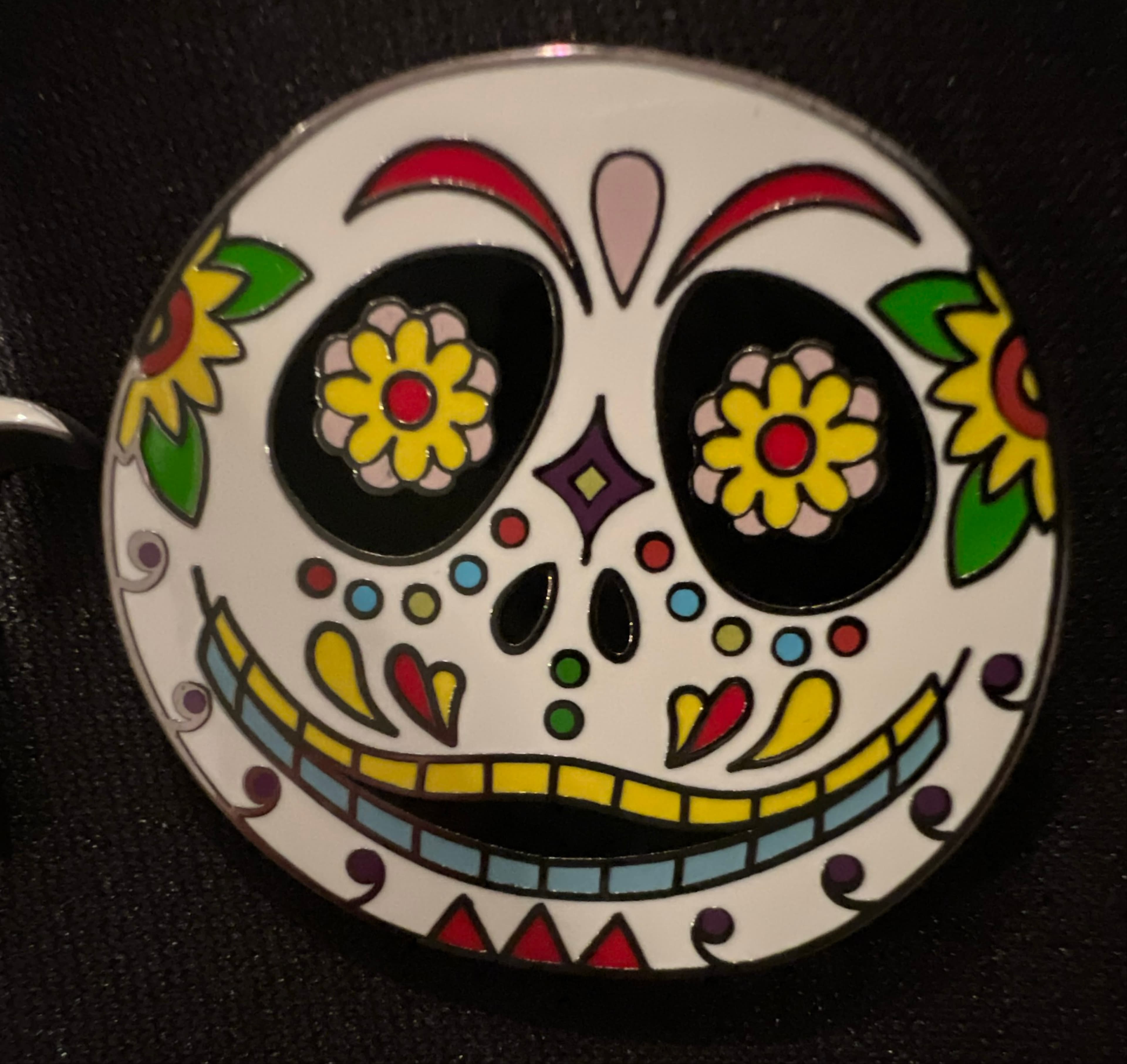 Coco - Sugar Skull Pin front