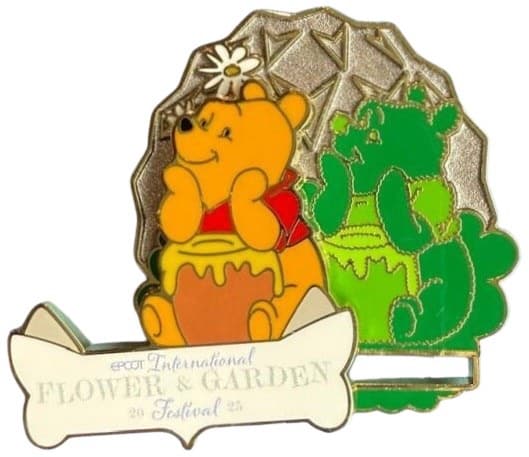 Winnie the Pooh Topiary Slider front