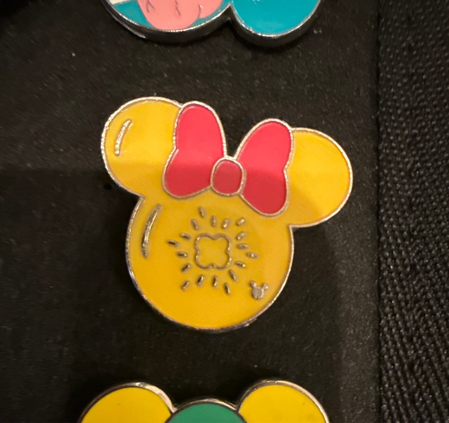 Minnie Mouse Watch Face Hidden Mickey Pin