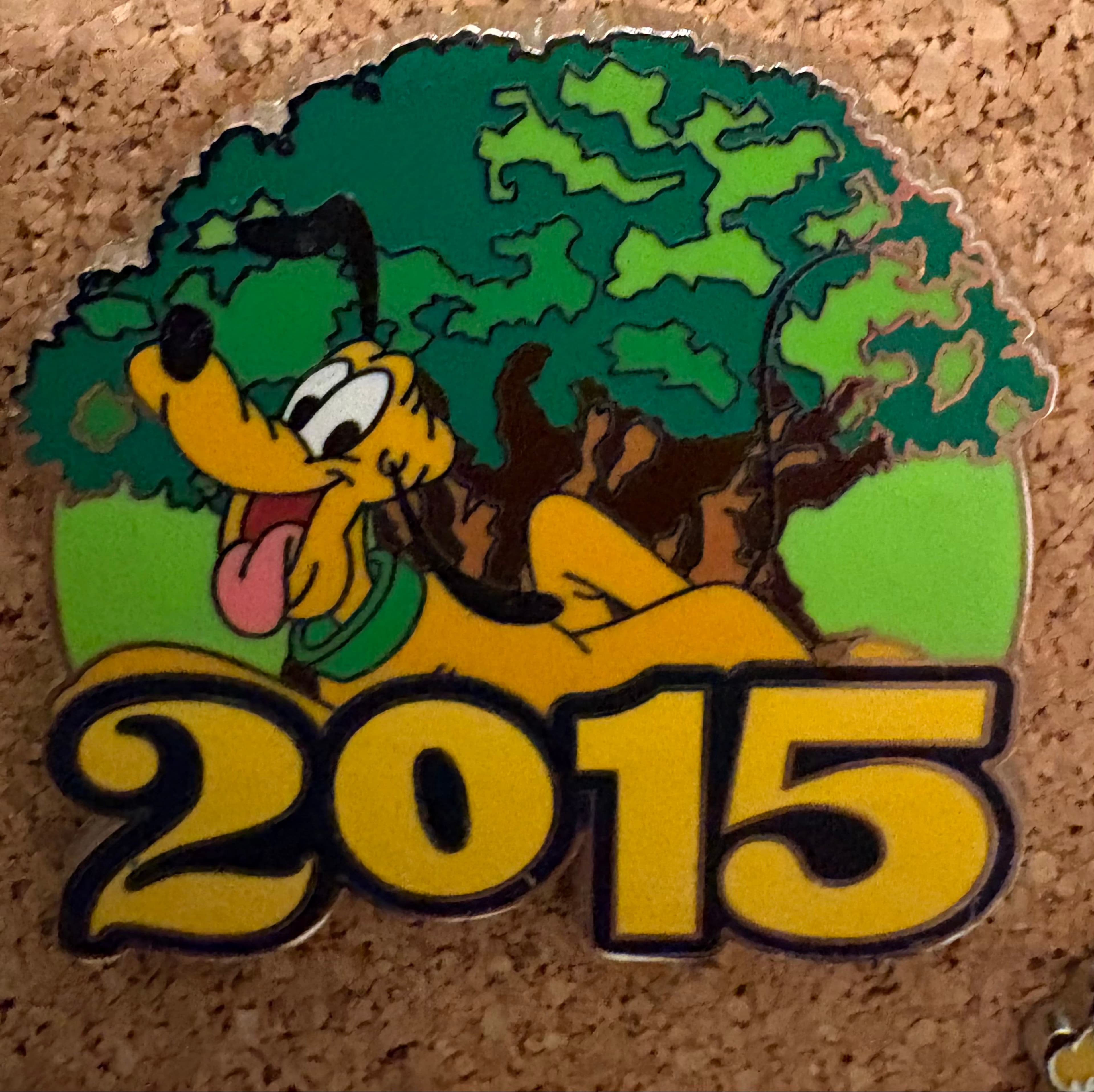 Pluto at Animal Kingdom Tree of Life 2015 front