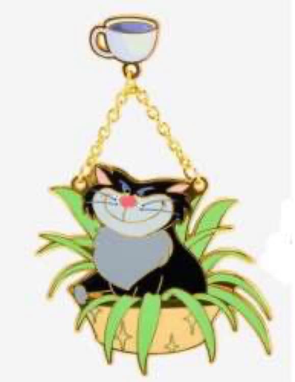 Disney Cats in Hanging Planters Mystery Set