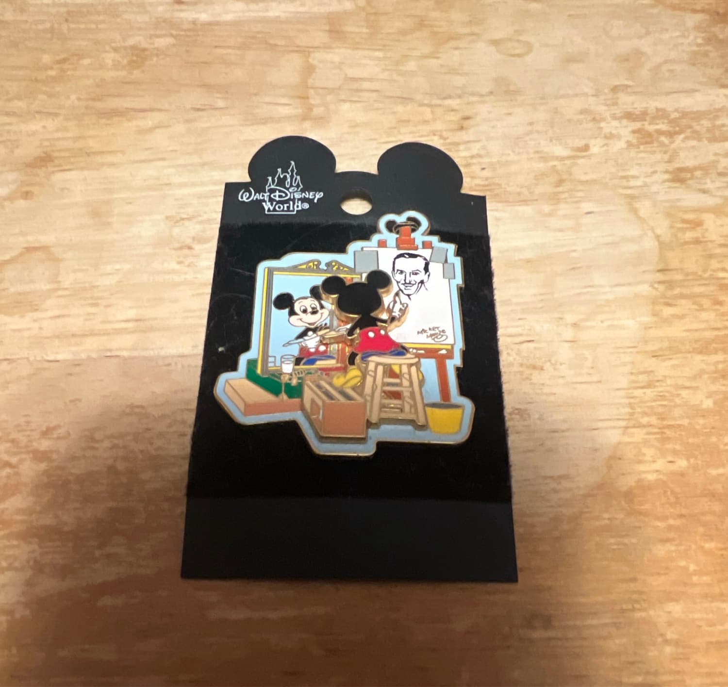 Mickey and Walt - Self Portrait
