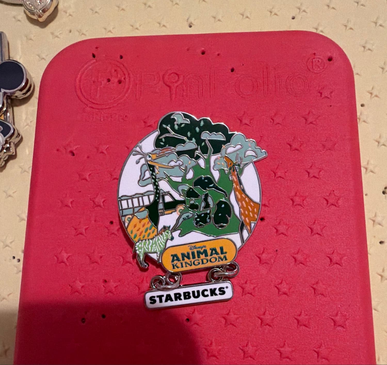 Animal Kingdom Kilimanjaro Safaris Starbucks Dangle Pin