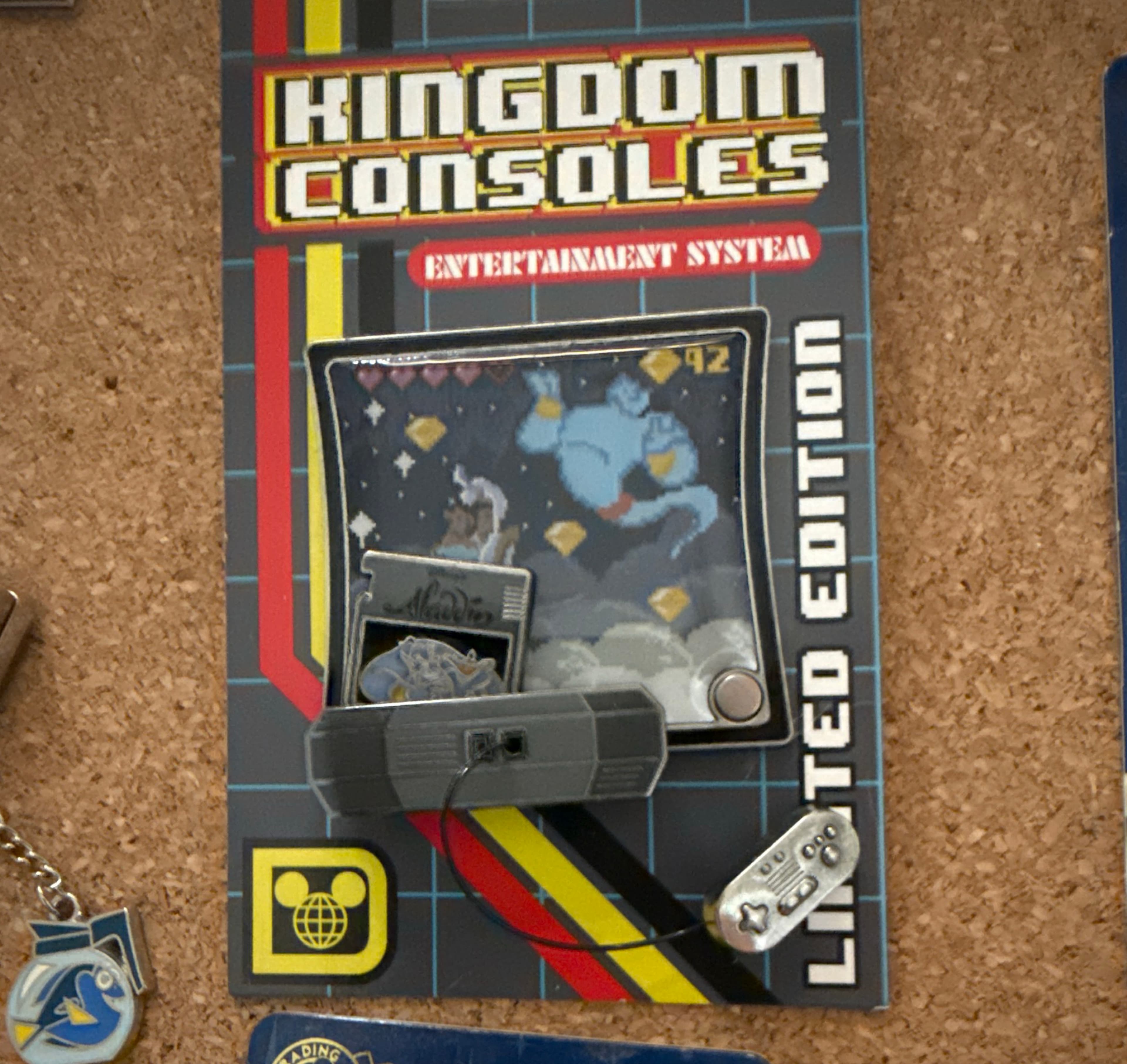 Disney Kingdom Consoles Pin - #02 Aladdin