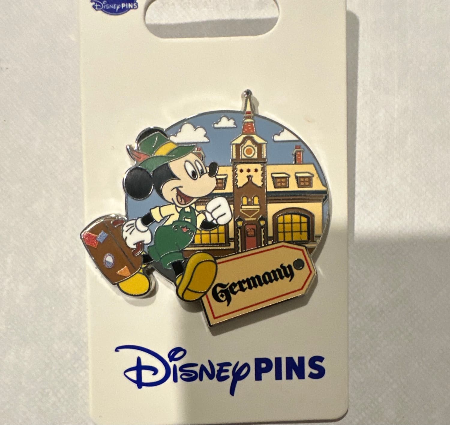 Mickey Mouse Germany Pavilion Epcot World Showcase 2025 Pin