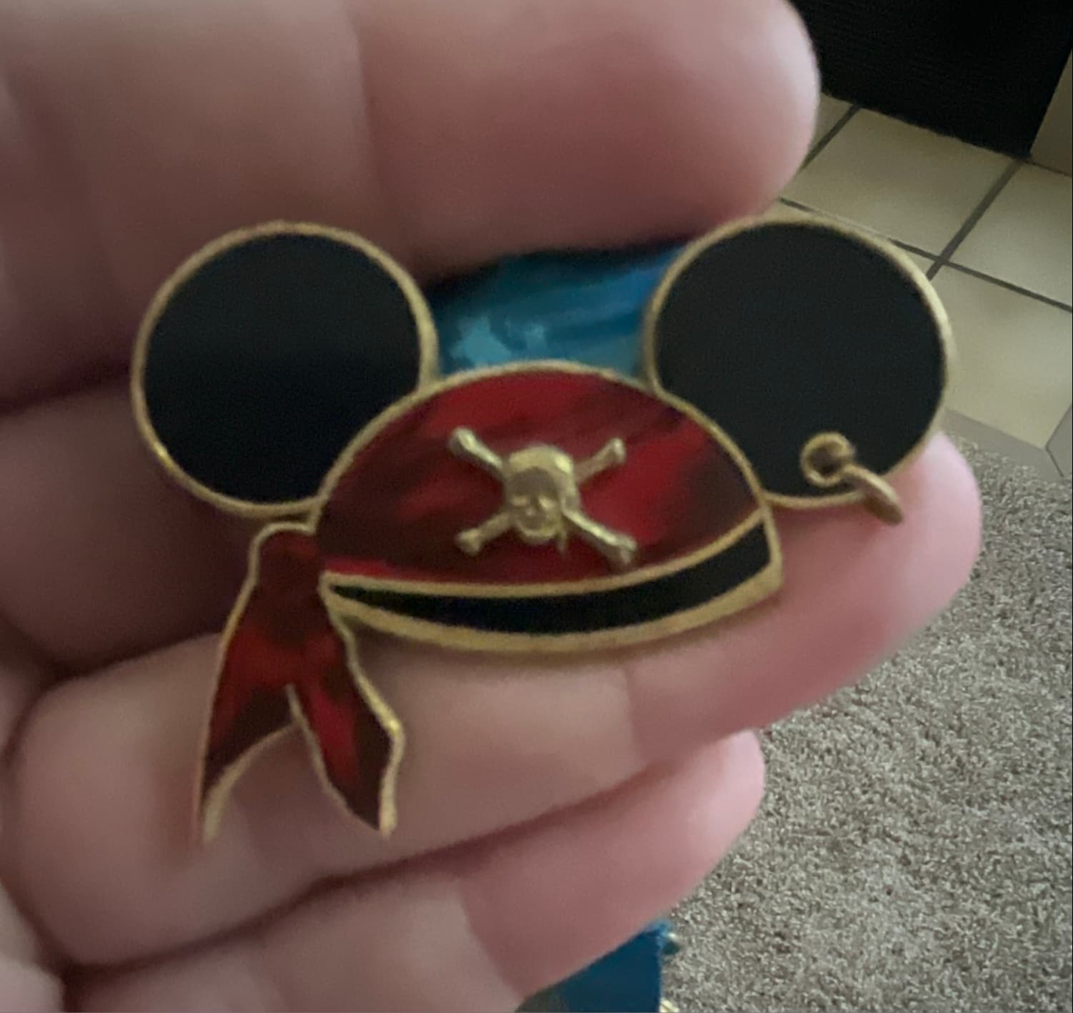 Pirate's of the Caribbean Mickey Mouse Ears Hat