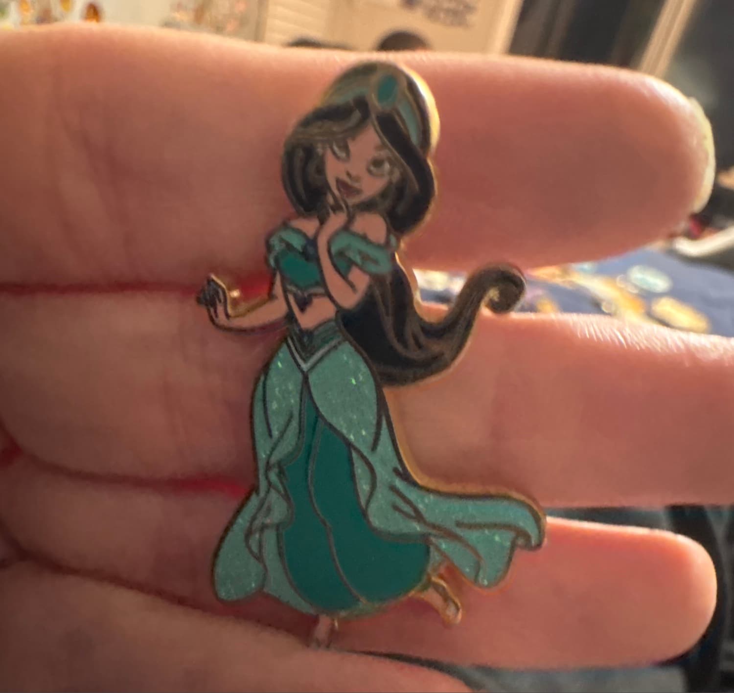 Disney Princess Aladdin Jasmine Collectible Trading Pin