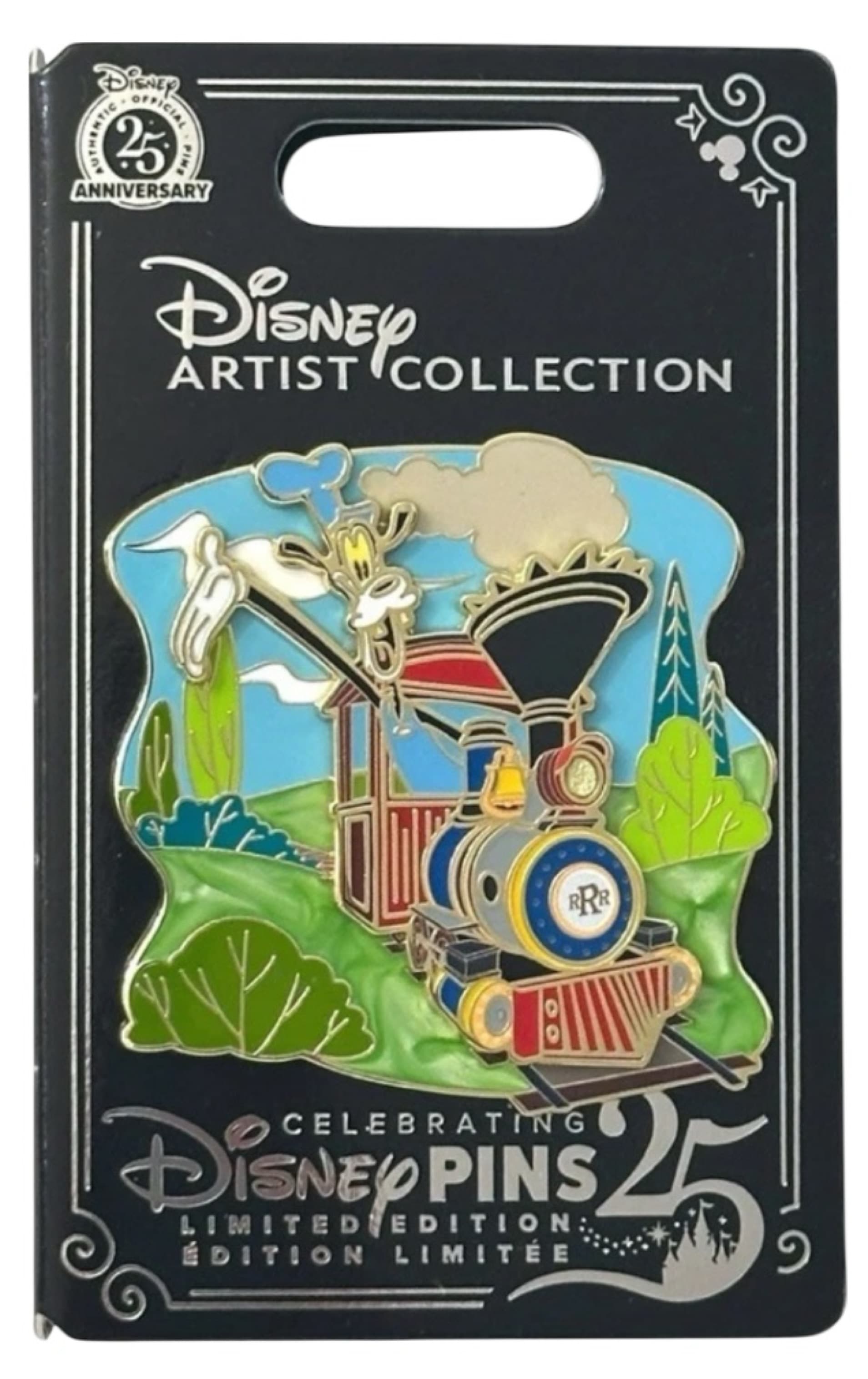 Engineer Goofy on Runnamuck Railroad Train front