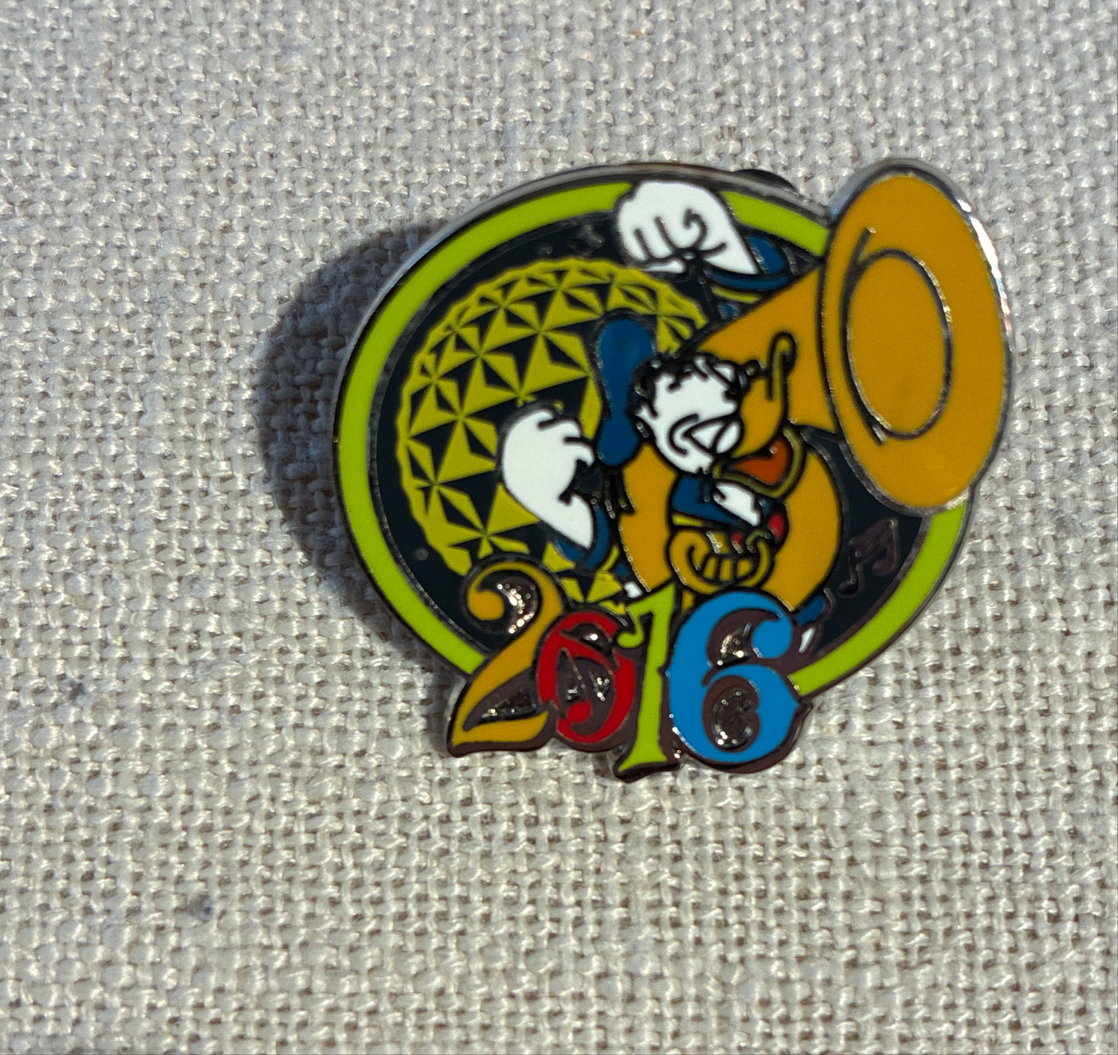 2016 Donald Plying a Tuba - EPCOT