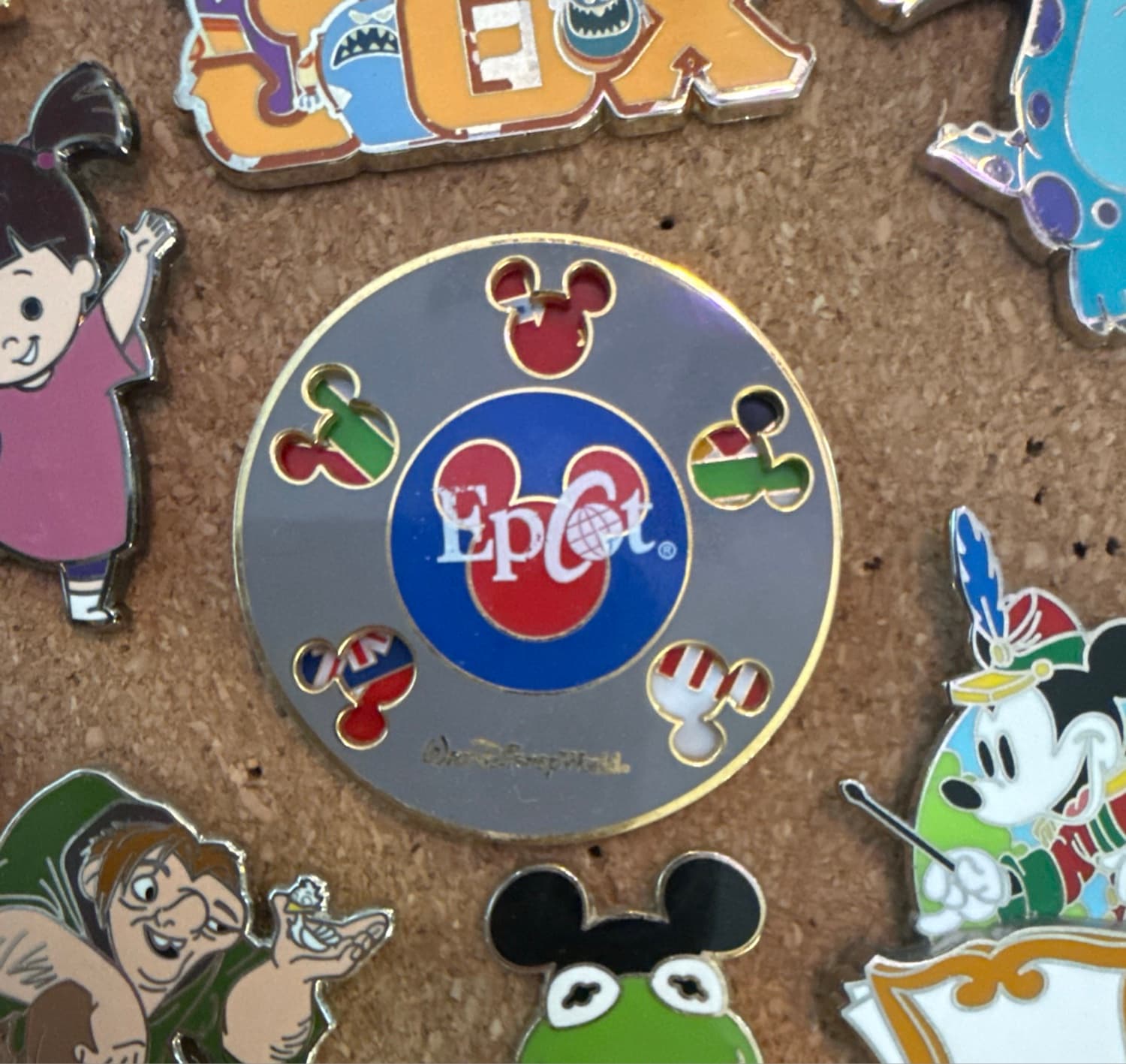 Epcot World Showcase Circle of Flags