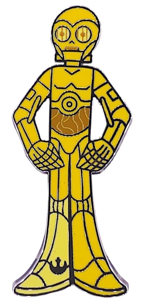 C-3PO Yellow Color Story front