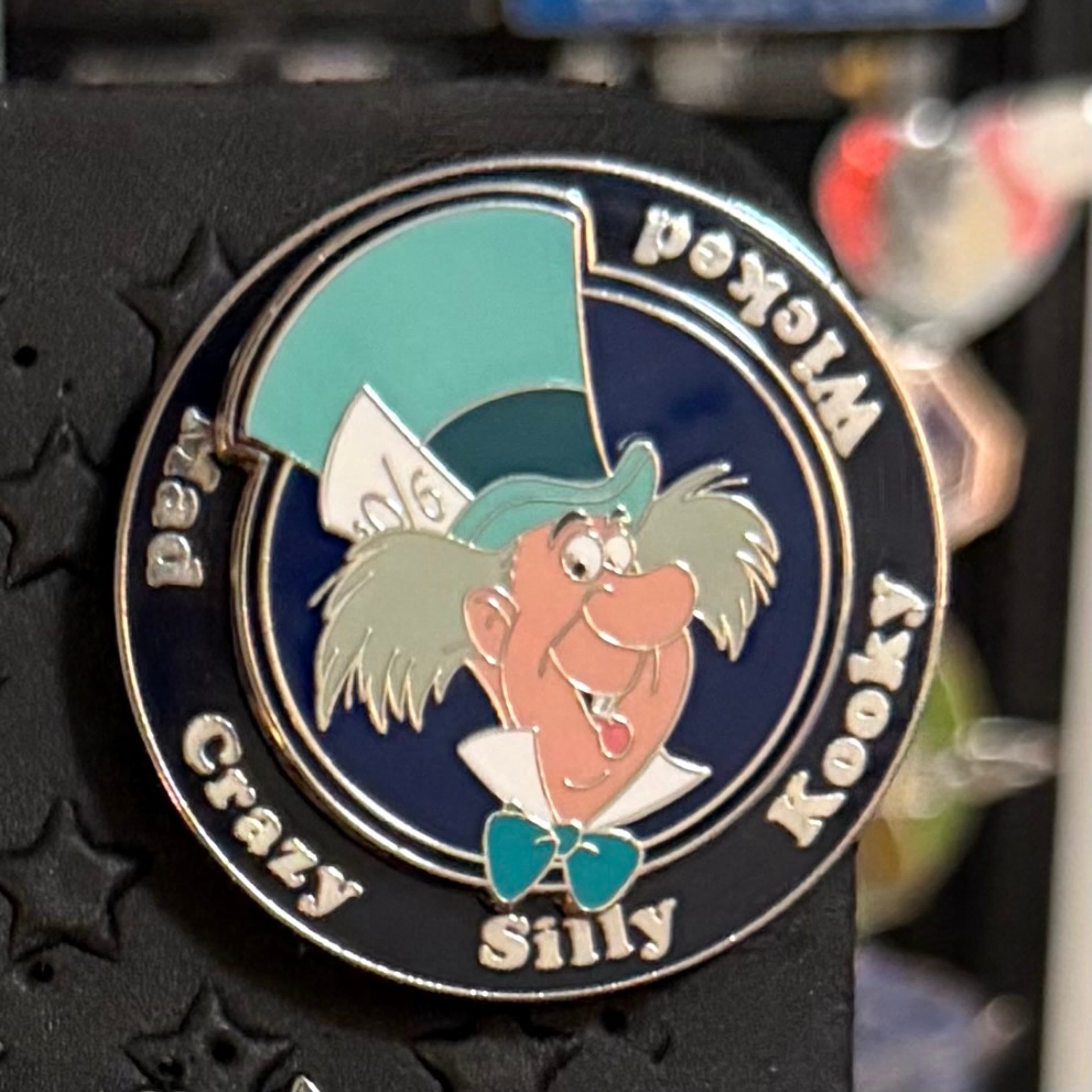 Mad Hatter Spinner - Mad, Crazy, Silly, Kooky, Wicked, Fun front