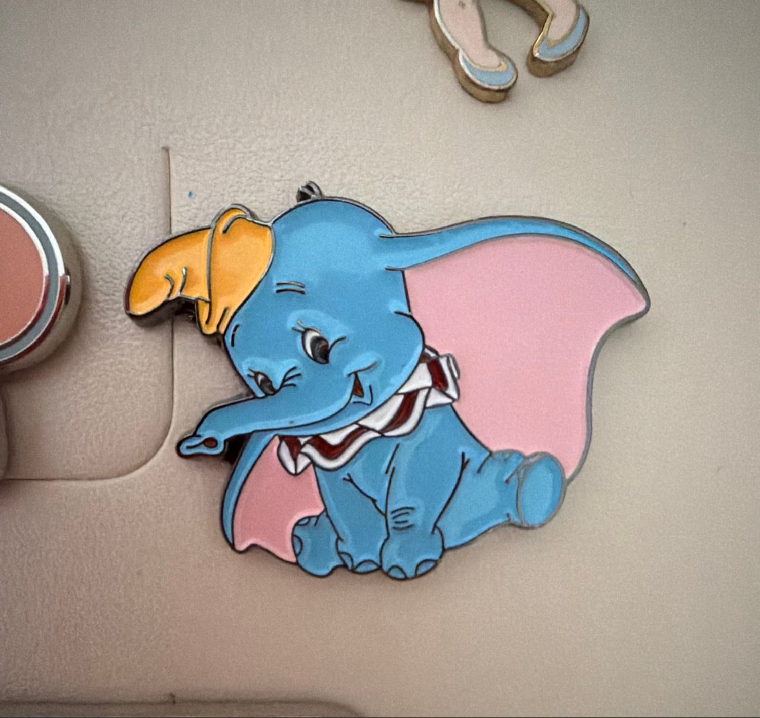 Dumbo Sitting with Ears Open front