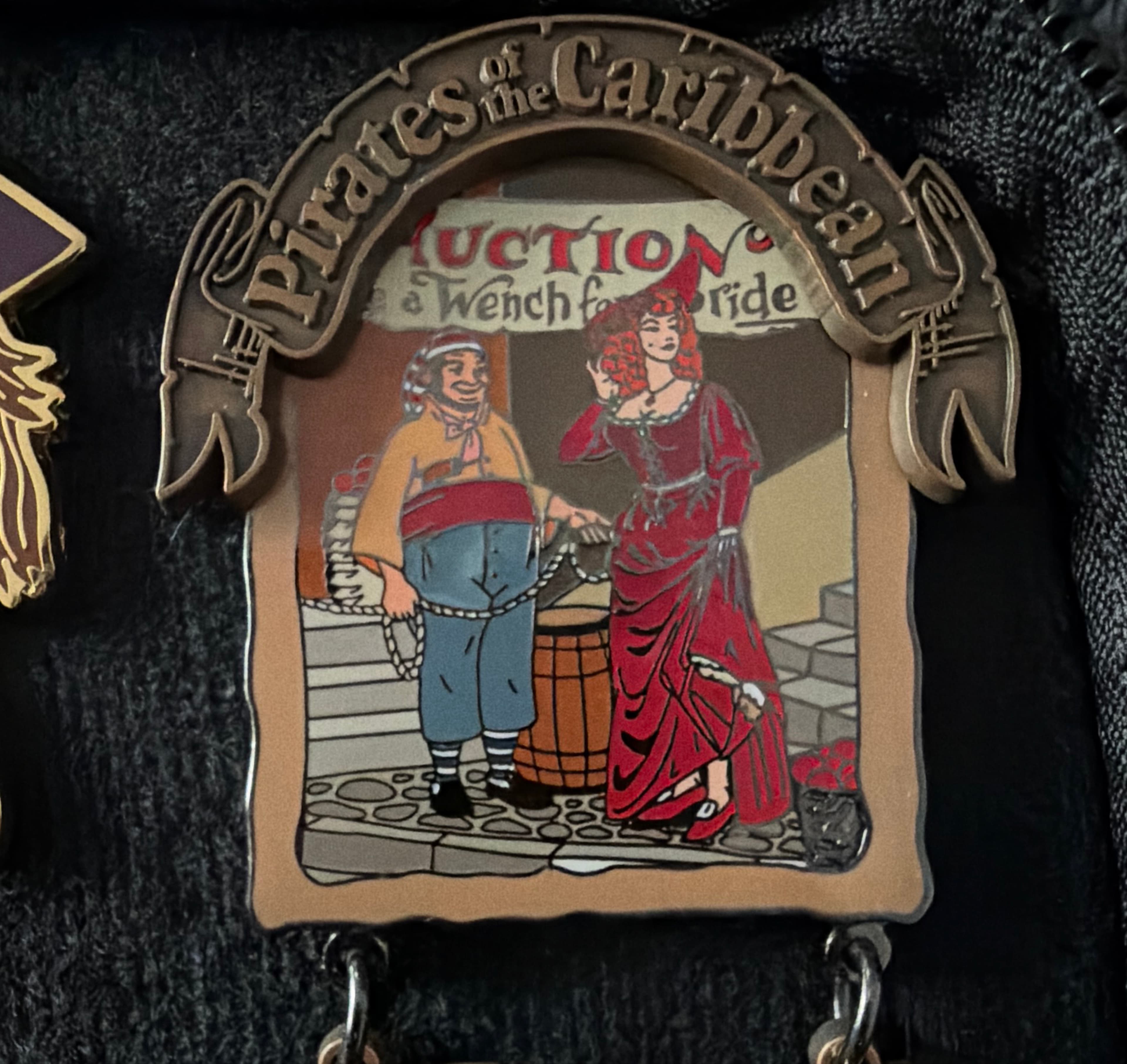 Marc Davis Pirates of the Caribbean Attraction Pins