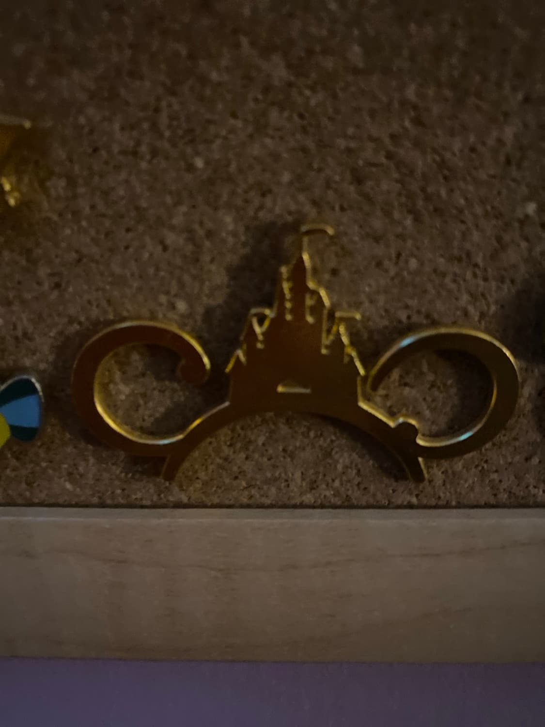 Cinderella's Castle Mickey Ear Silhouette Pin