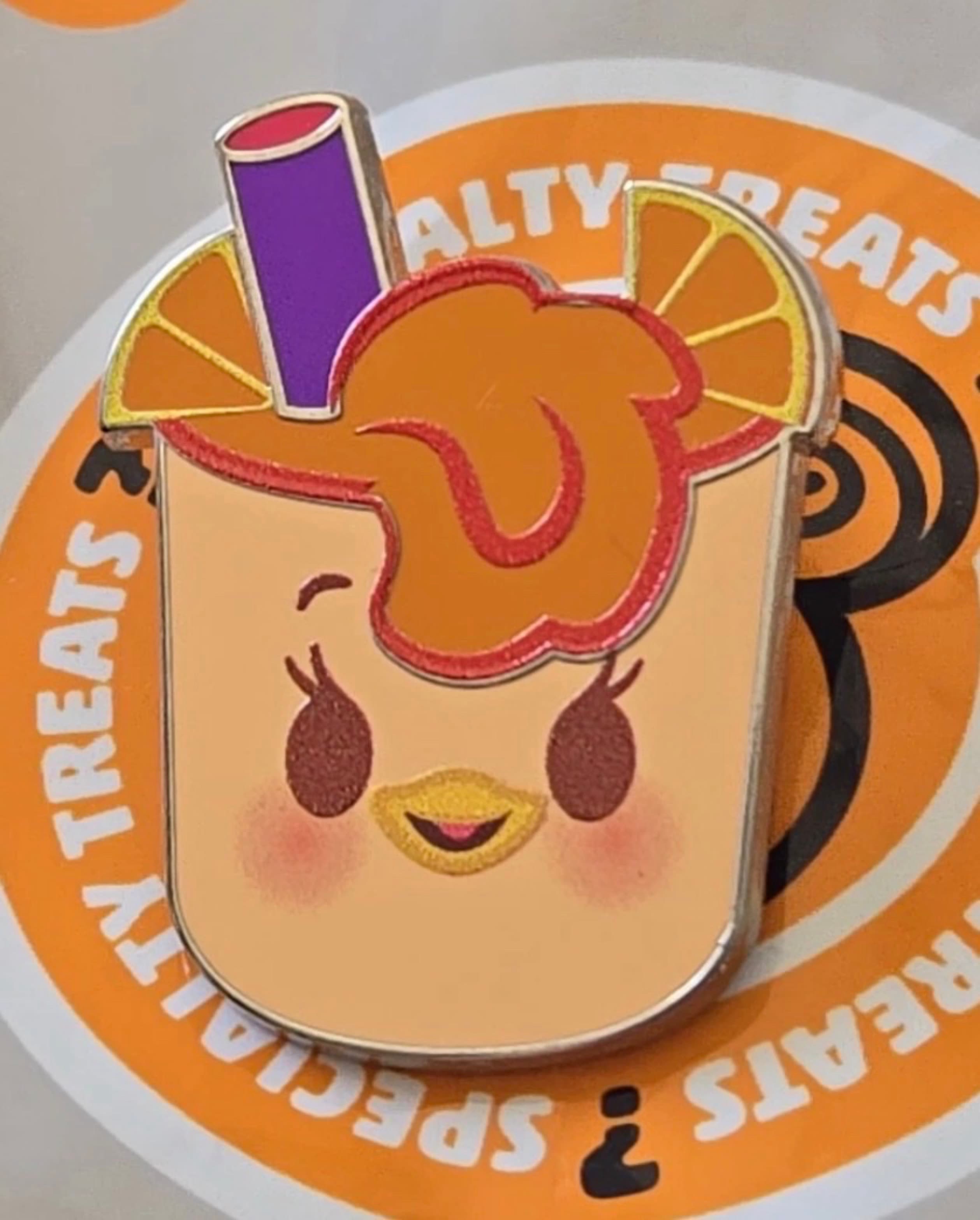 Gosalyn Mallard Fresh Squeezed Orange Juice - Munchlings Mystery Collection (Series 4)