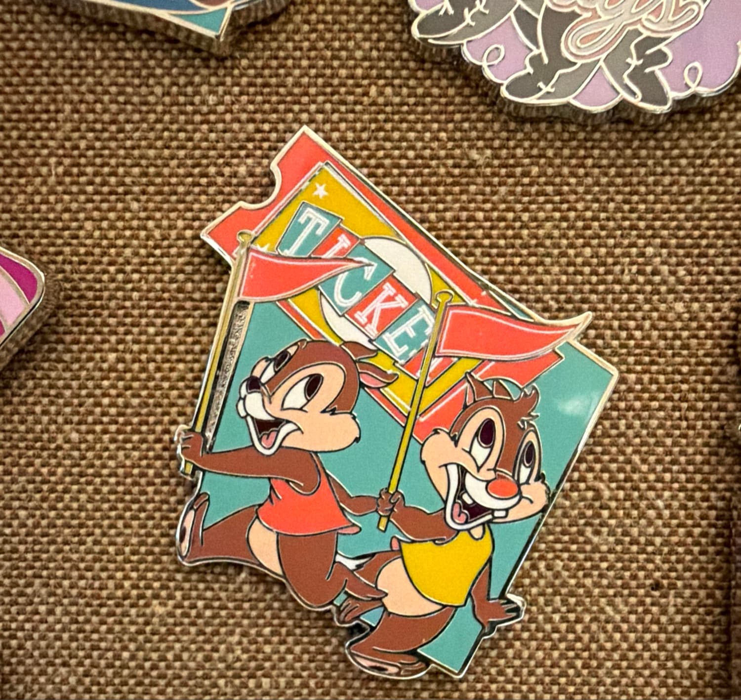 Chip and Dale at the Ticket Counter front
