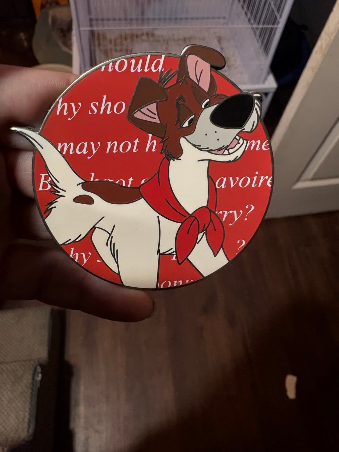 Dodger profile fantasy pin