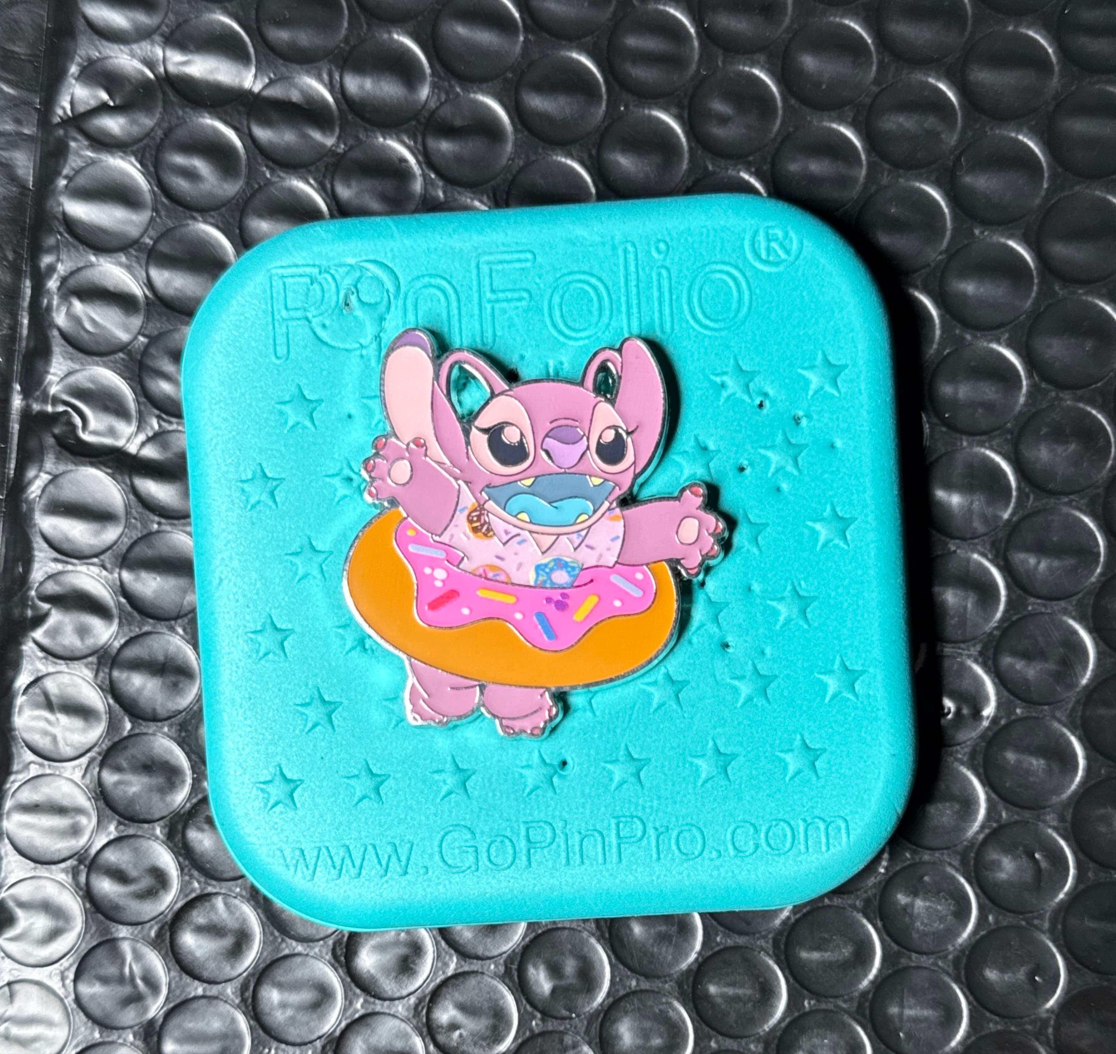 Angel with Donut - Stitch Attacks Snacks - Mystery Pouch front