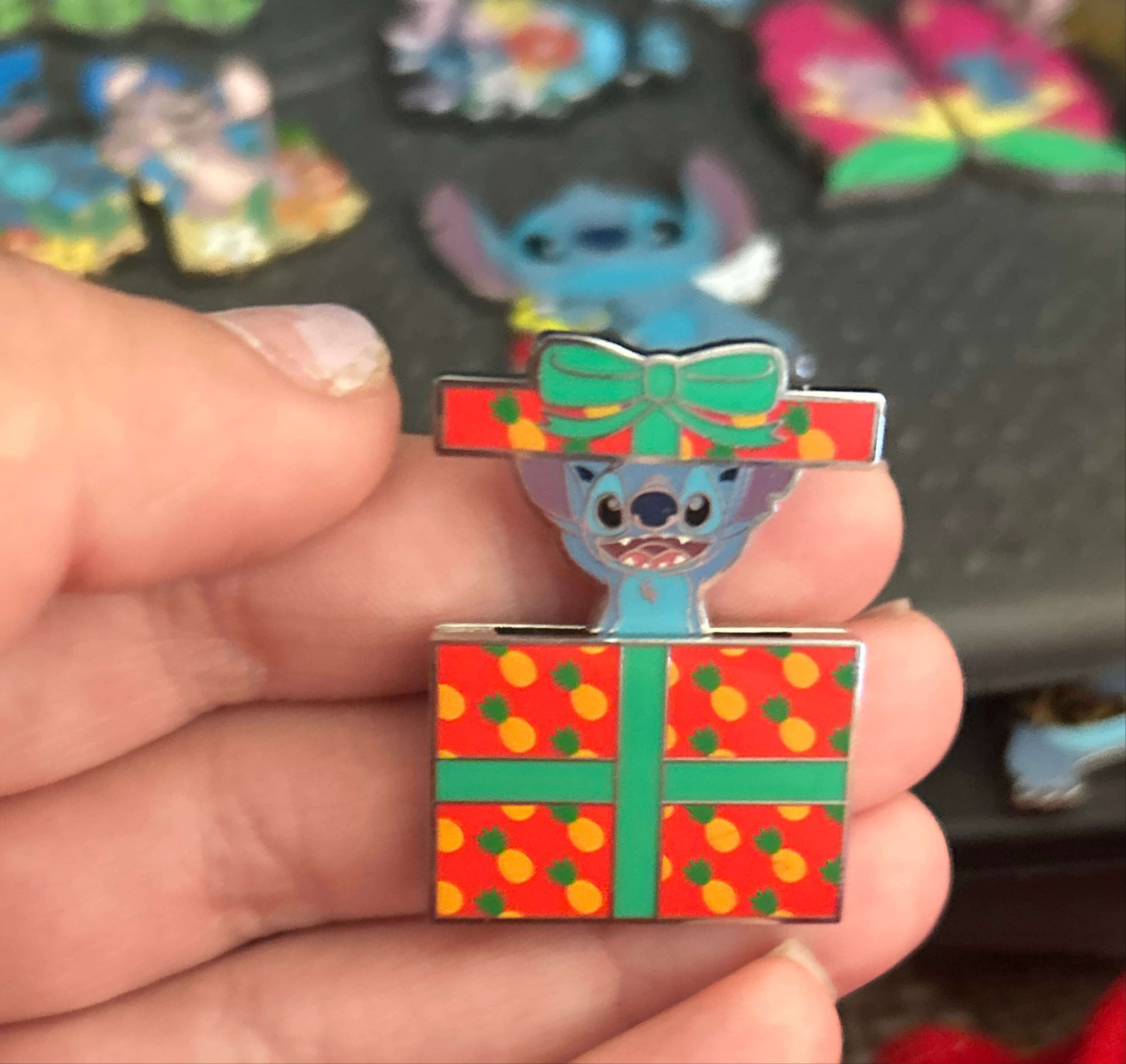 Stitch in present