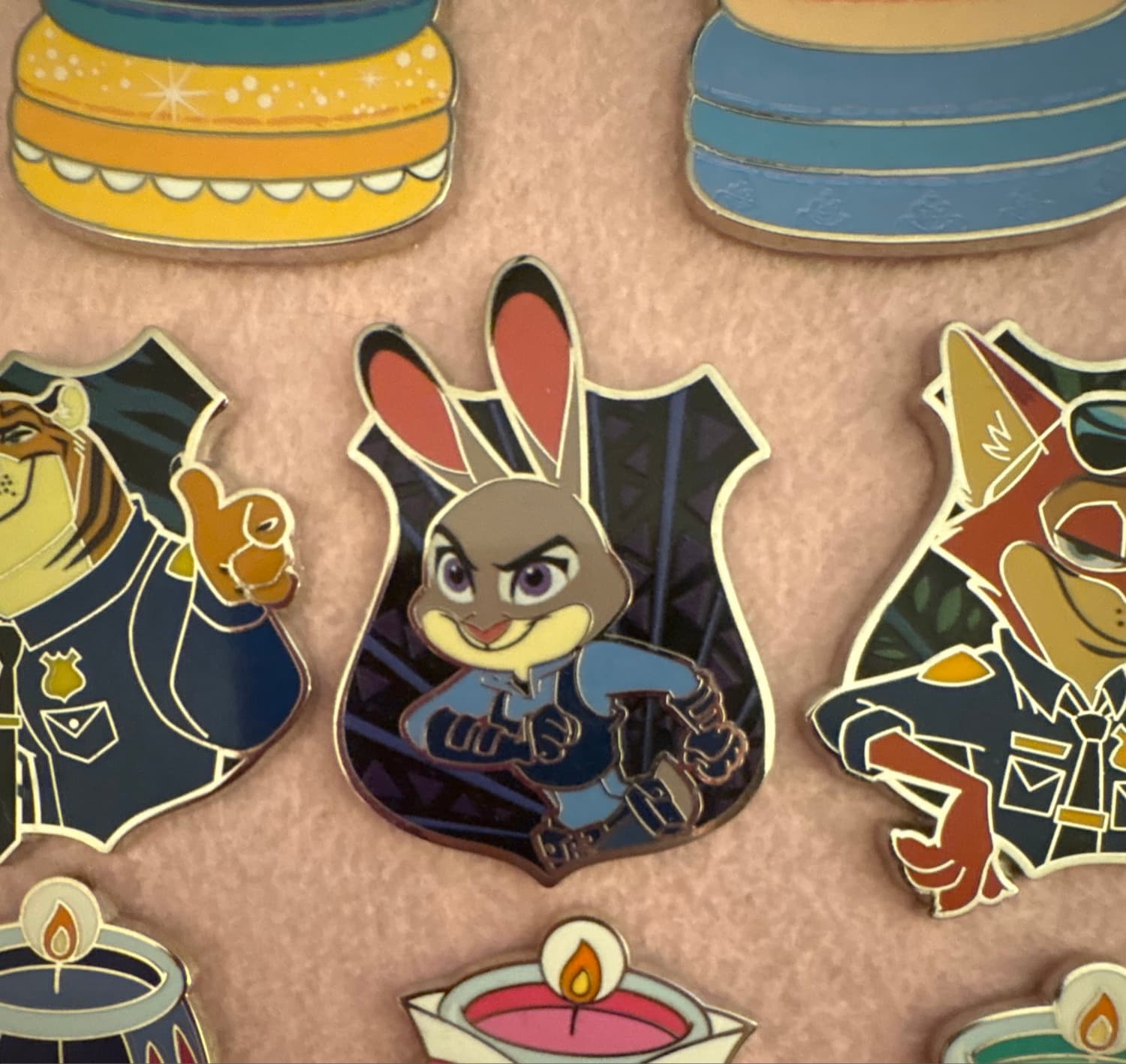 Officer Judy Hopps - Zootopia The ZPD Mystery Pin Collection front