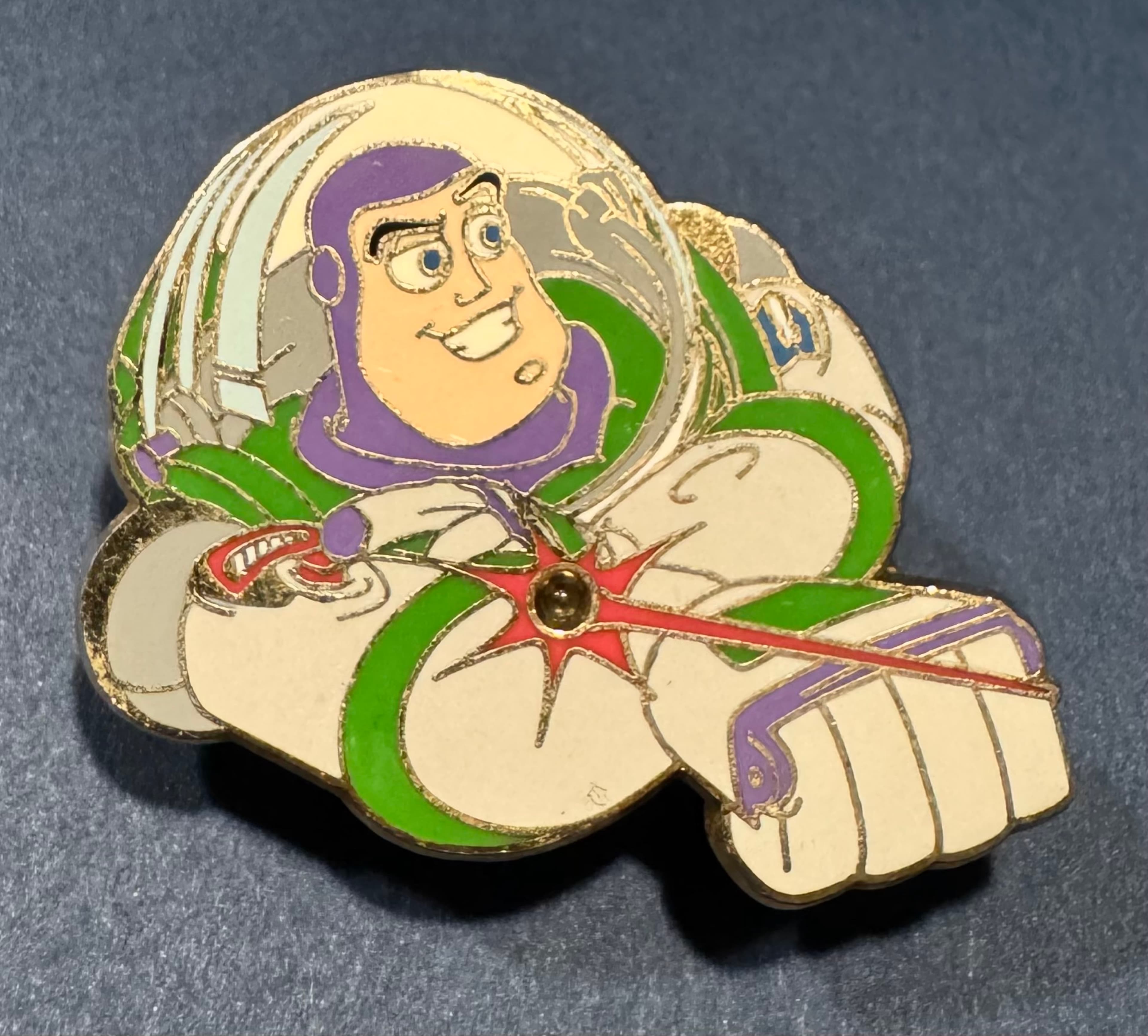 12 Months of Magic Buzz Lightyear Light Up Pin front