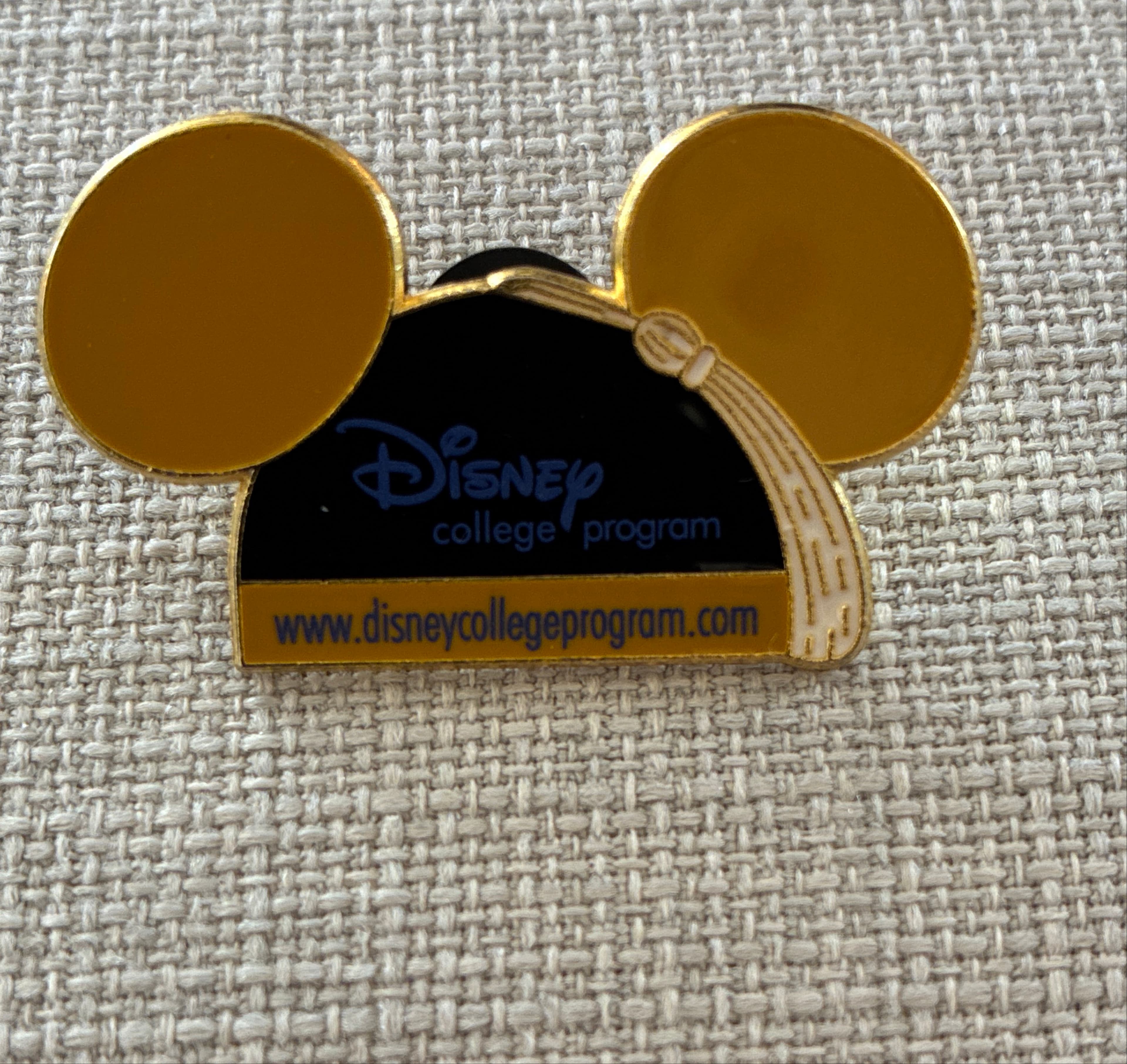 Mickey Mouse Ear Hat - Disney College Program Graduation front