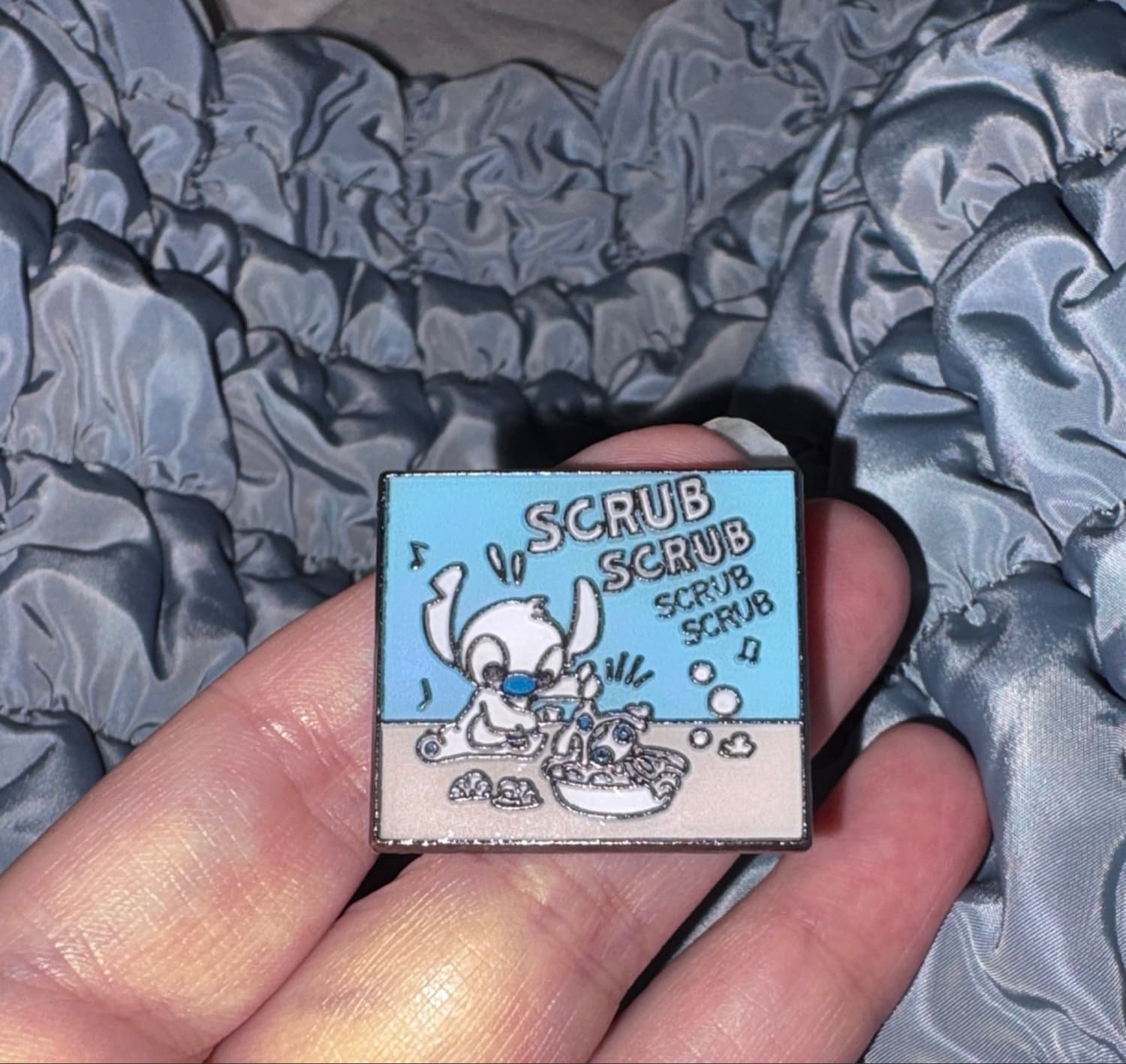 Stitch Comic Strip - Scrub Scrub