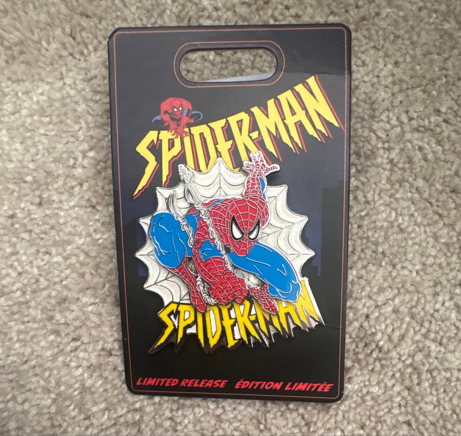 Spider-Man Pin, Spider-Man: The Animated Series, Limited Release