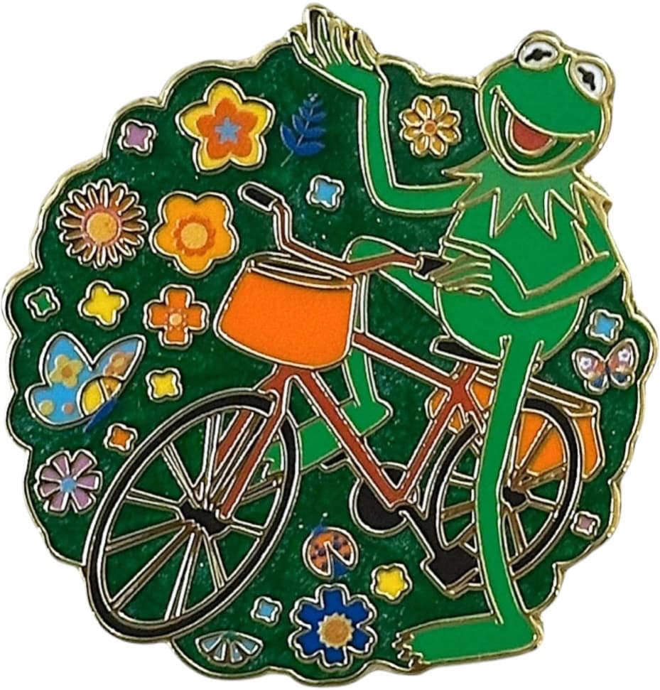 Kermit Riding a Bicycle