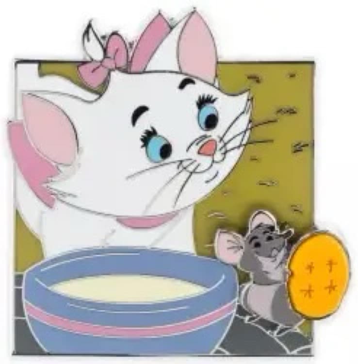 Marie and Roquefort - The Aristocats - Food-D's front