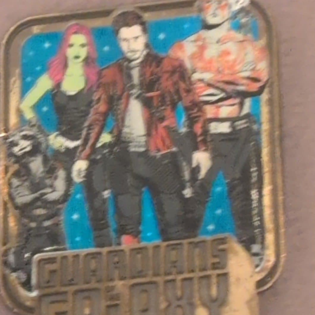 Guardians of the Galaxy Vol. 2 Character Group Pin front