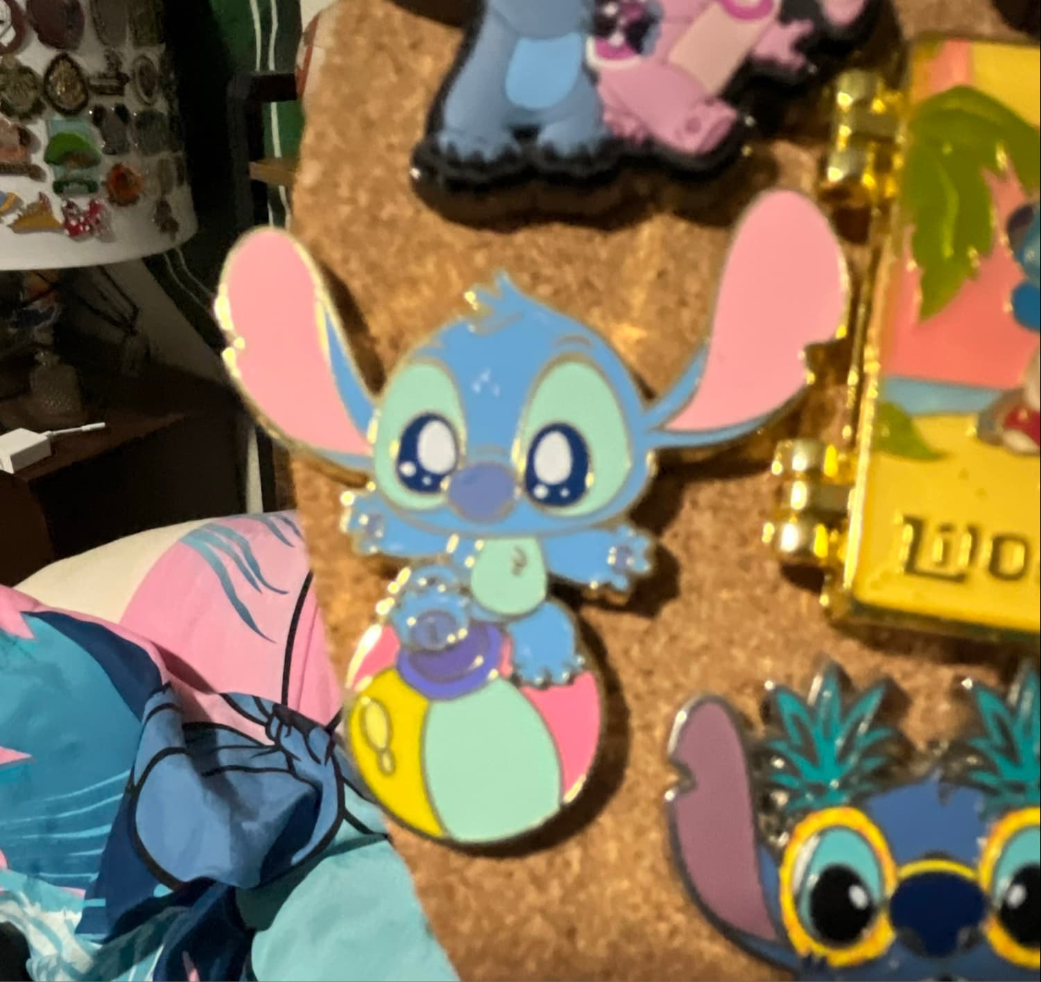 Stitch with Beach Ball front