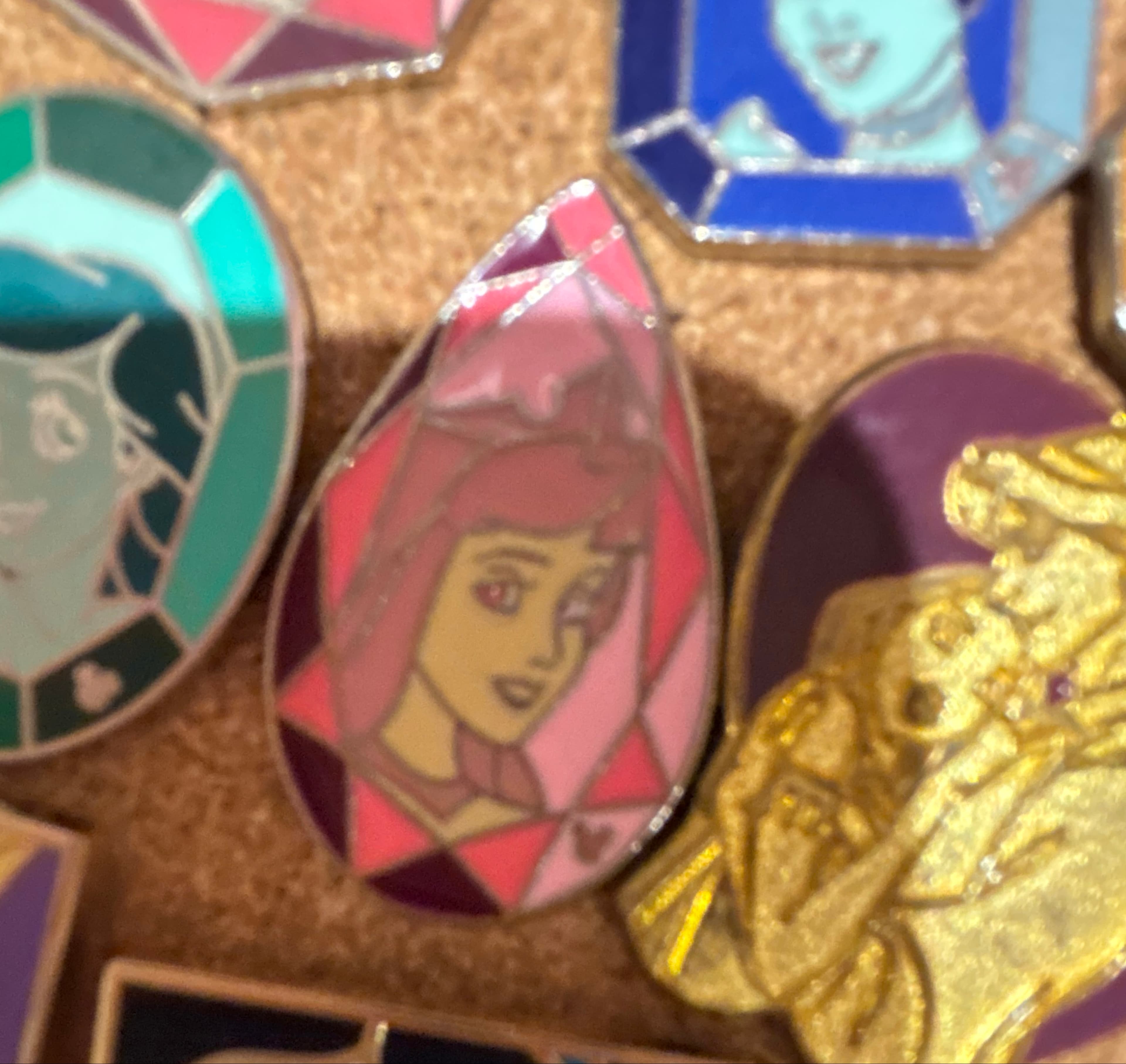 Aurora - Princess Gems - Hidden Mickey 2008 front