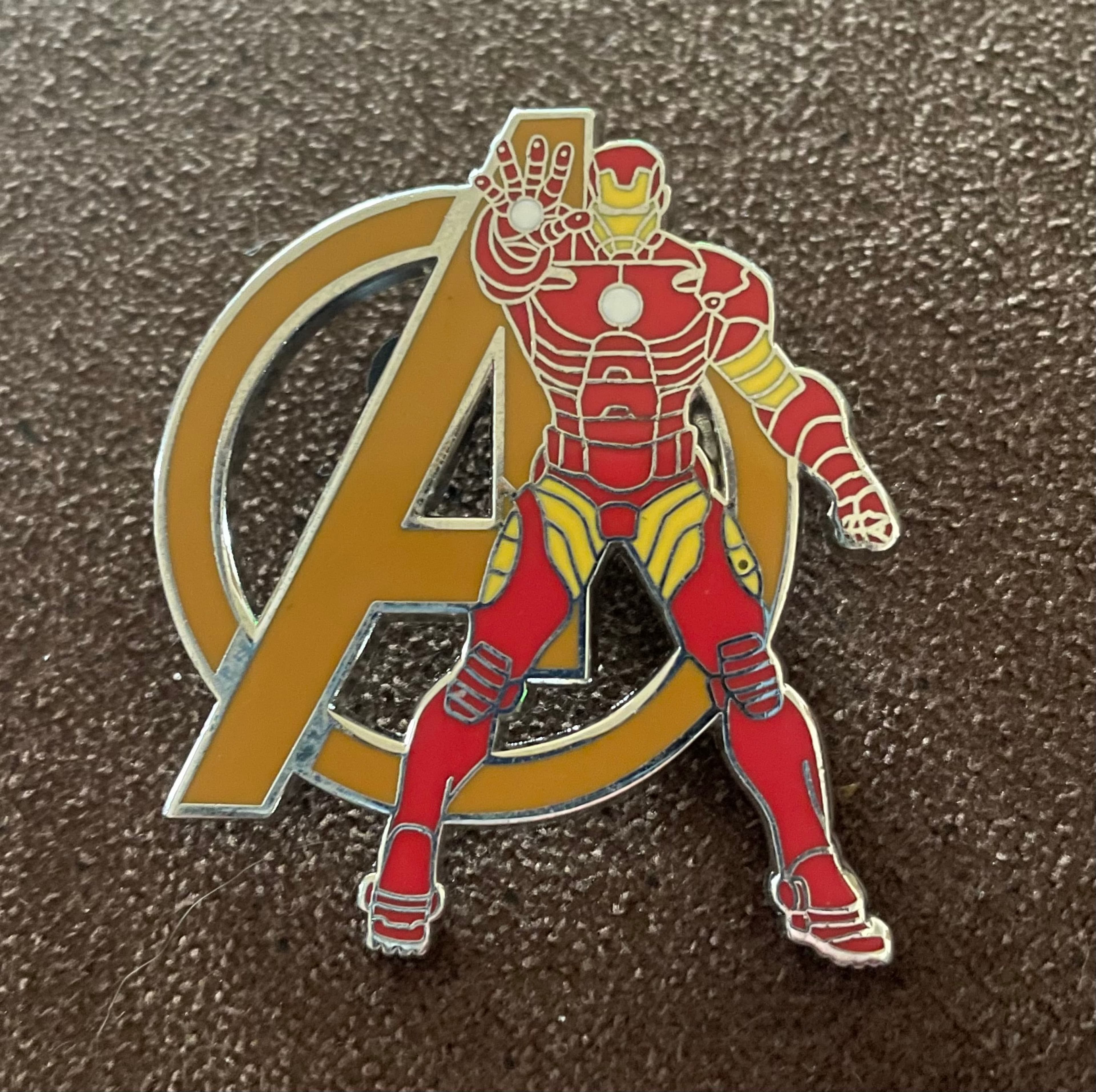 Iron Man Repulsor Blast with Avengers 'A' Logo