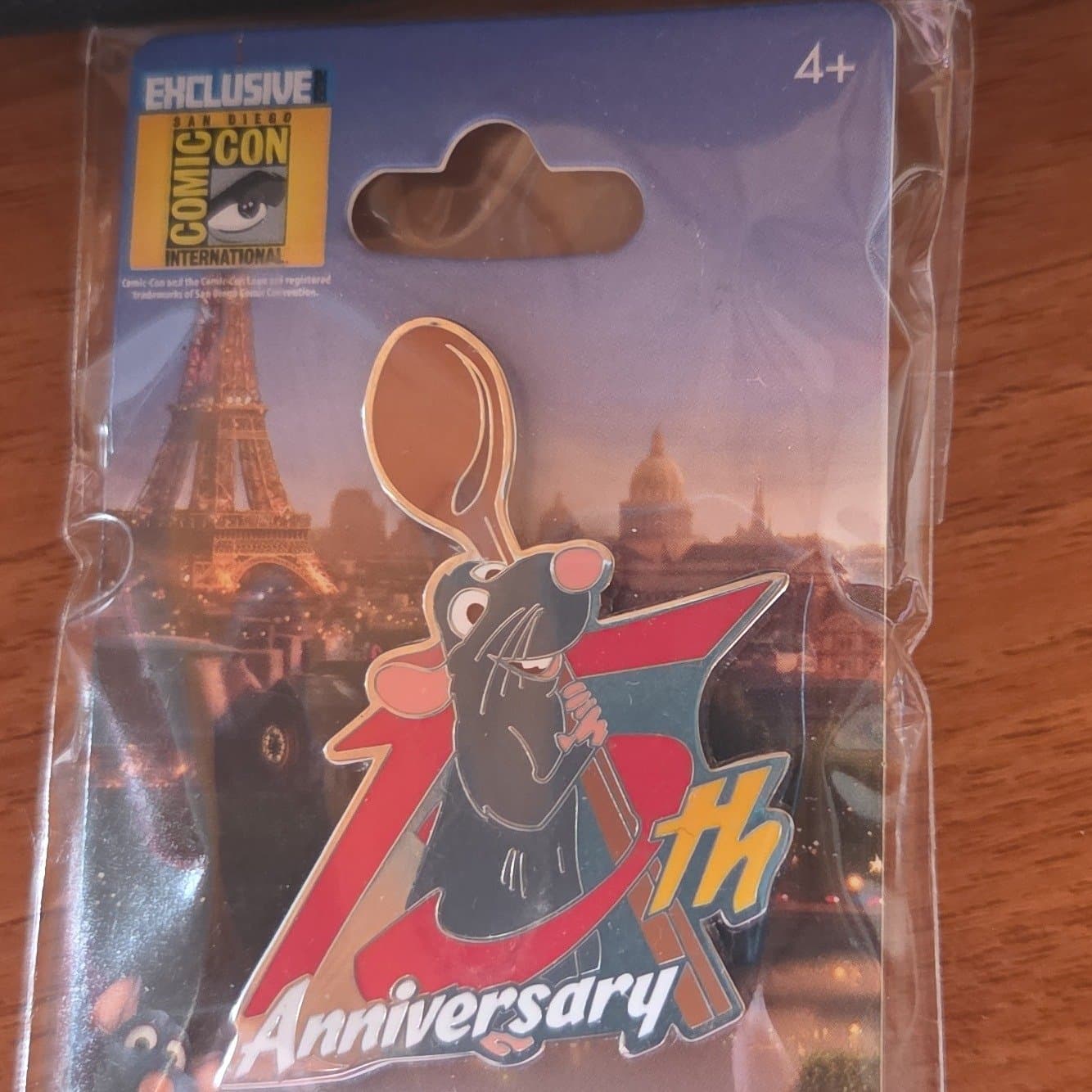 Disney Pixar Ratatouille 15th Anniversary Enamel Pin | SDCC 2022 Exclusive